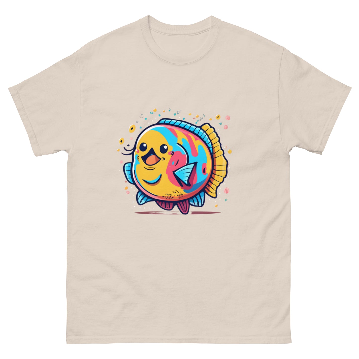 Funny Animated Fish T-shirt