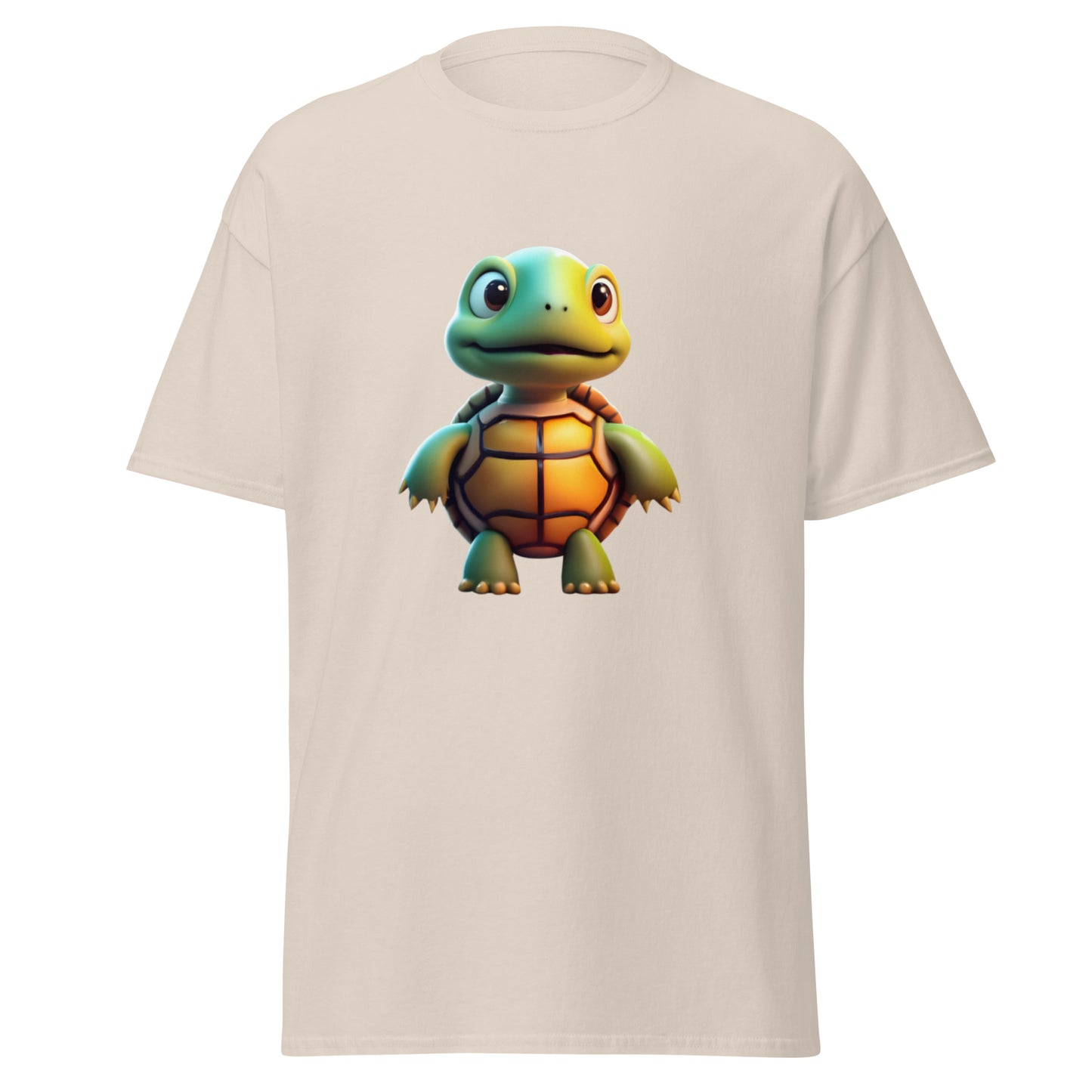 T-shirt with Animated Turtle