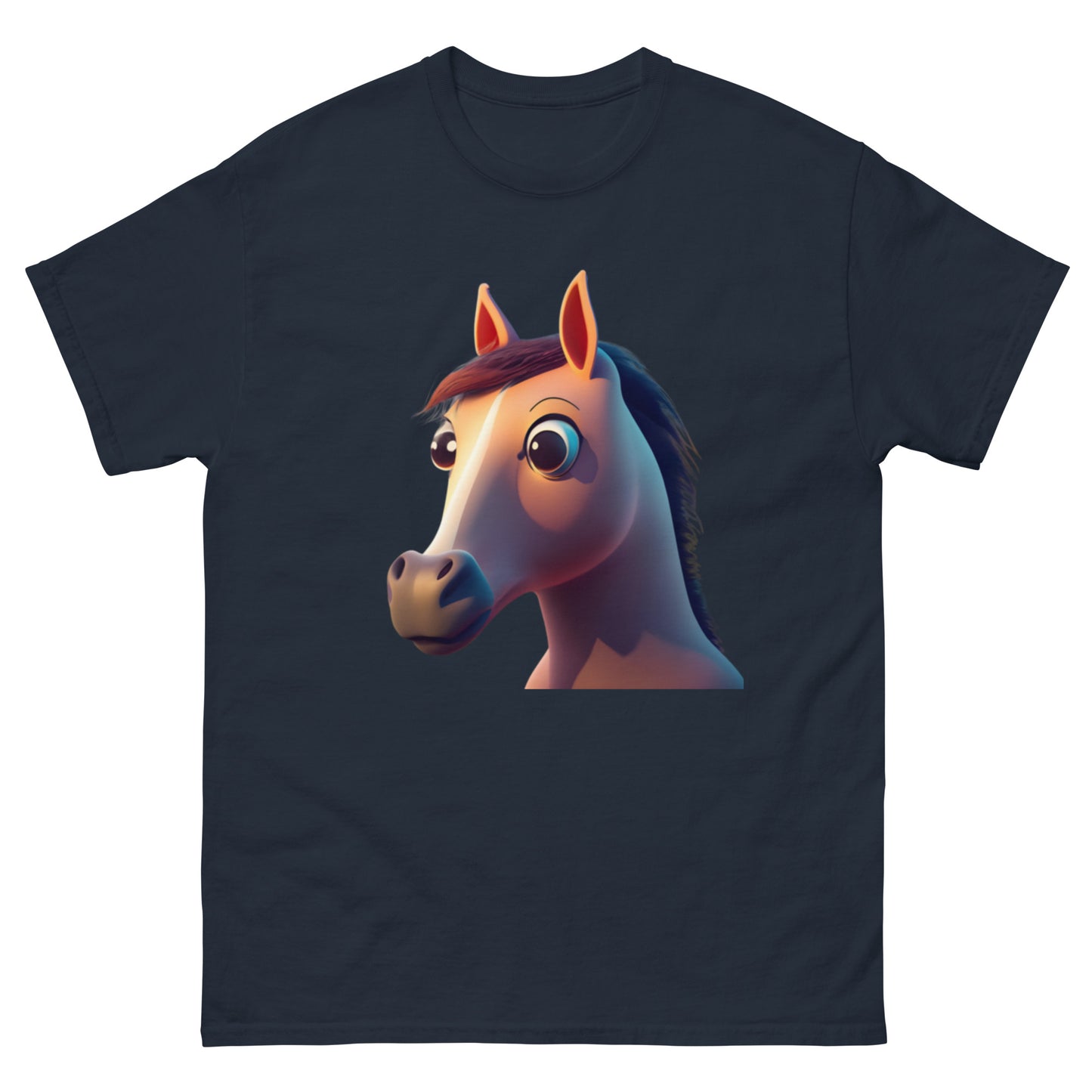 Realistic Horse T-shirt for Style and Charm!