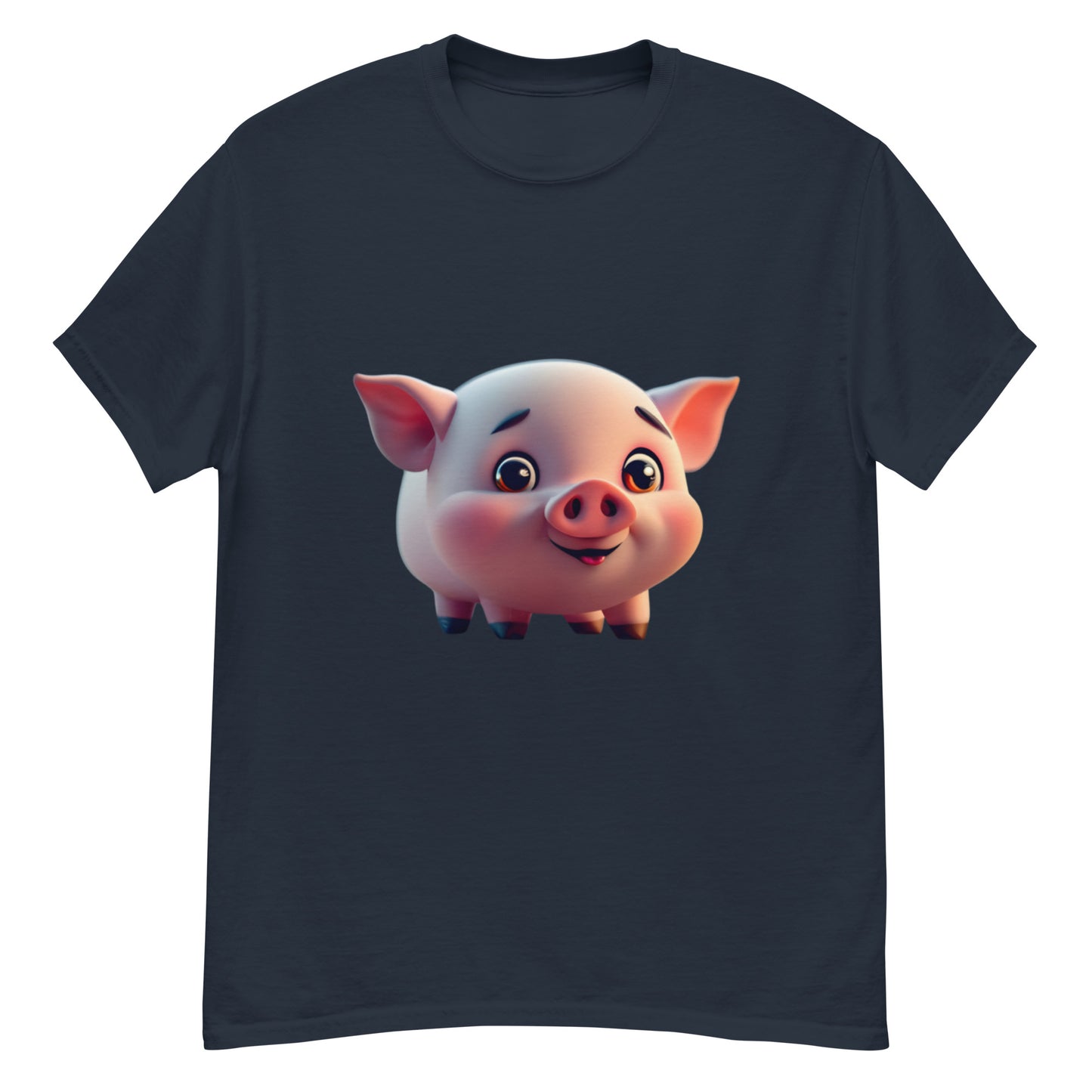 Funny Cartoon Pig T-Shirt - Spread Joy in Style!