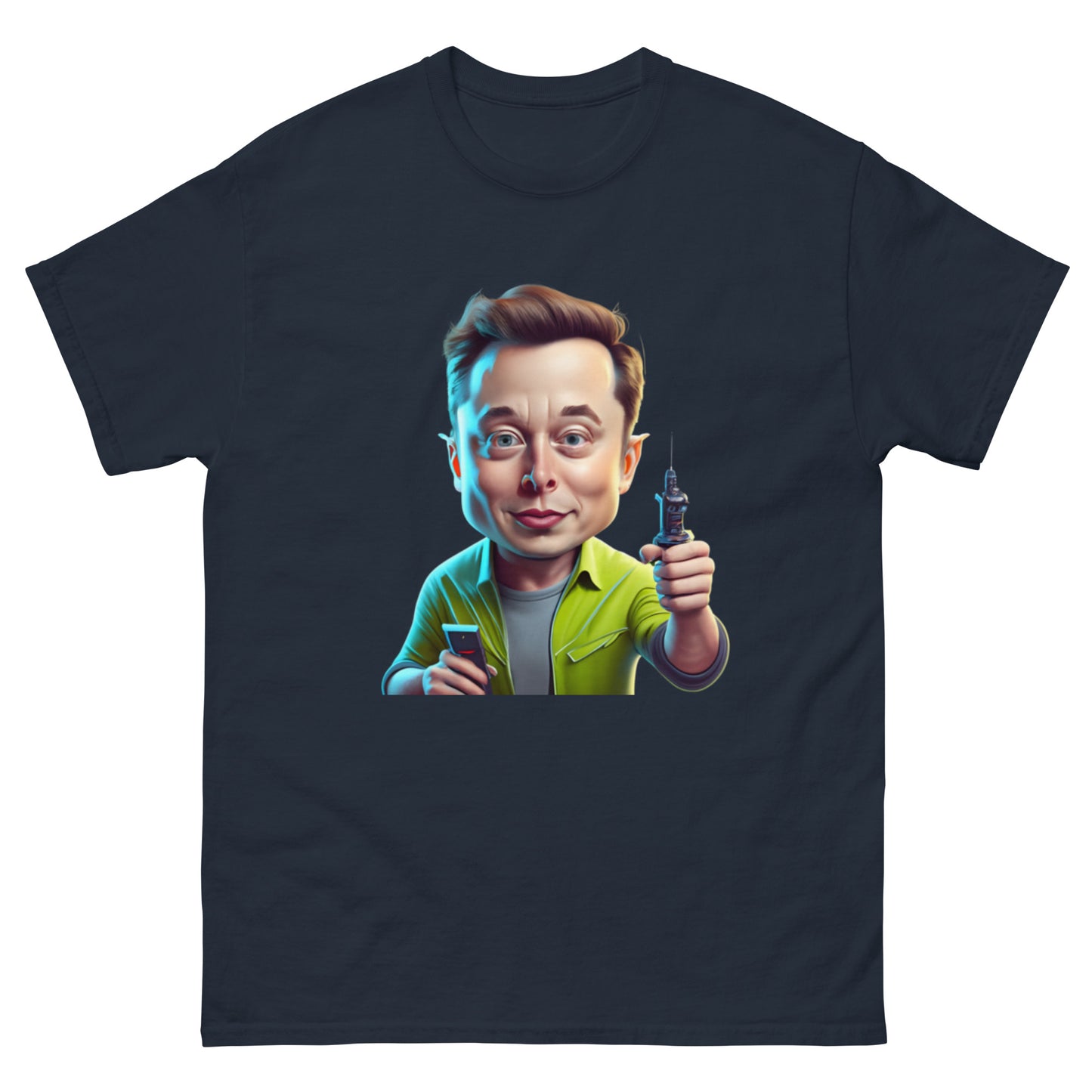 Cool Elon Musk T-Shirt - Funny Animated Design |