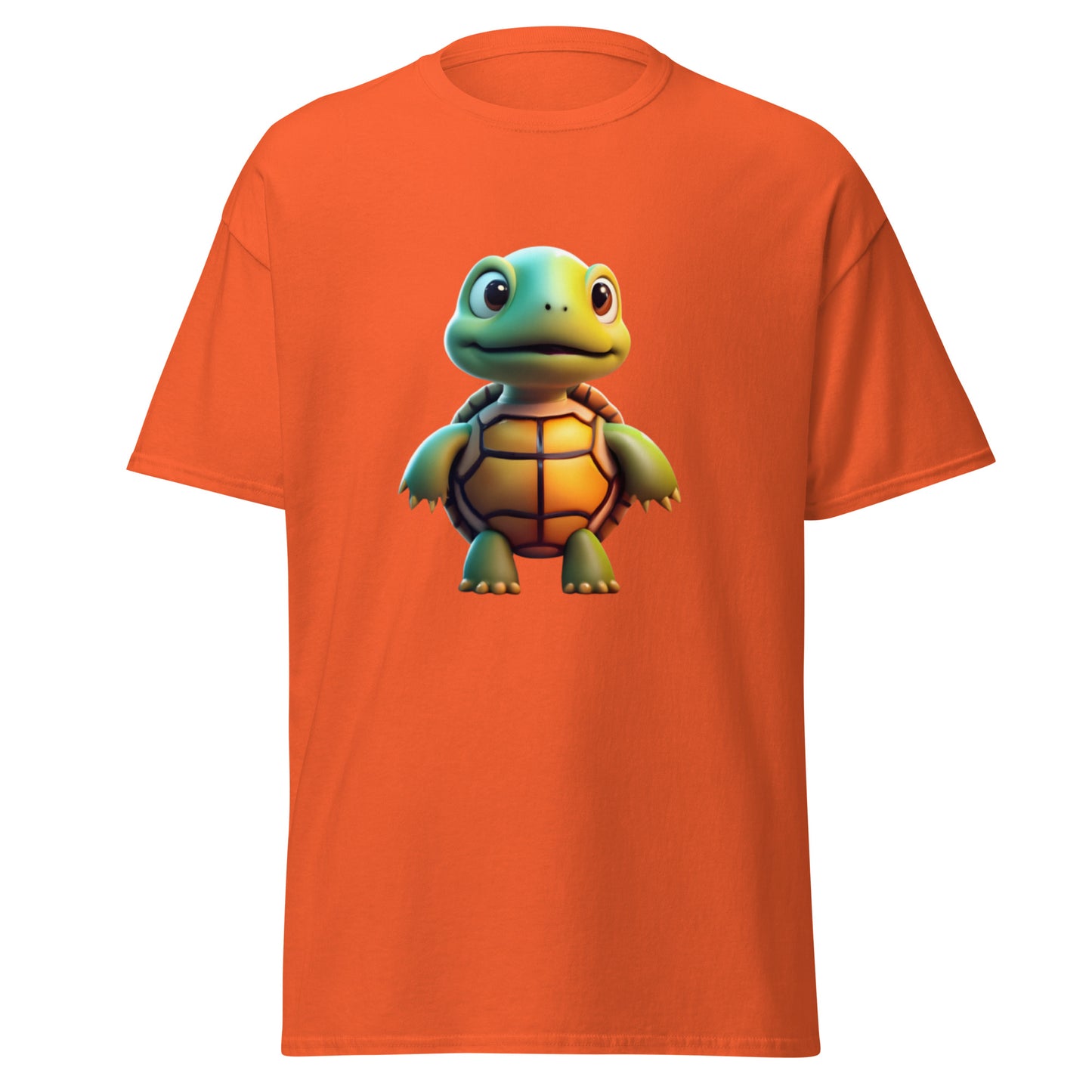 T-shirt with Animated Turtle