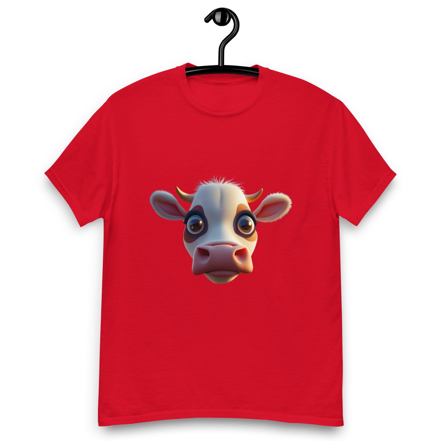 Gullig Tecknad Ko T-shirt | Gojgoj