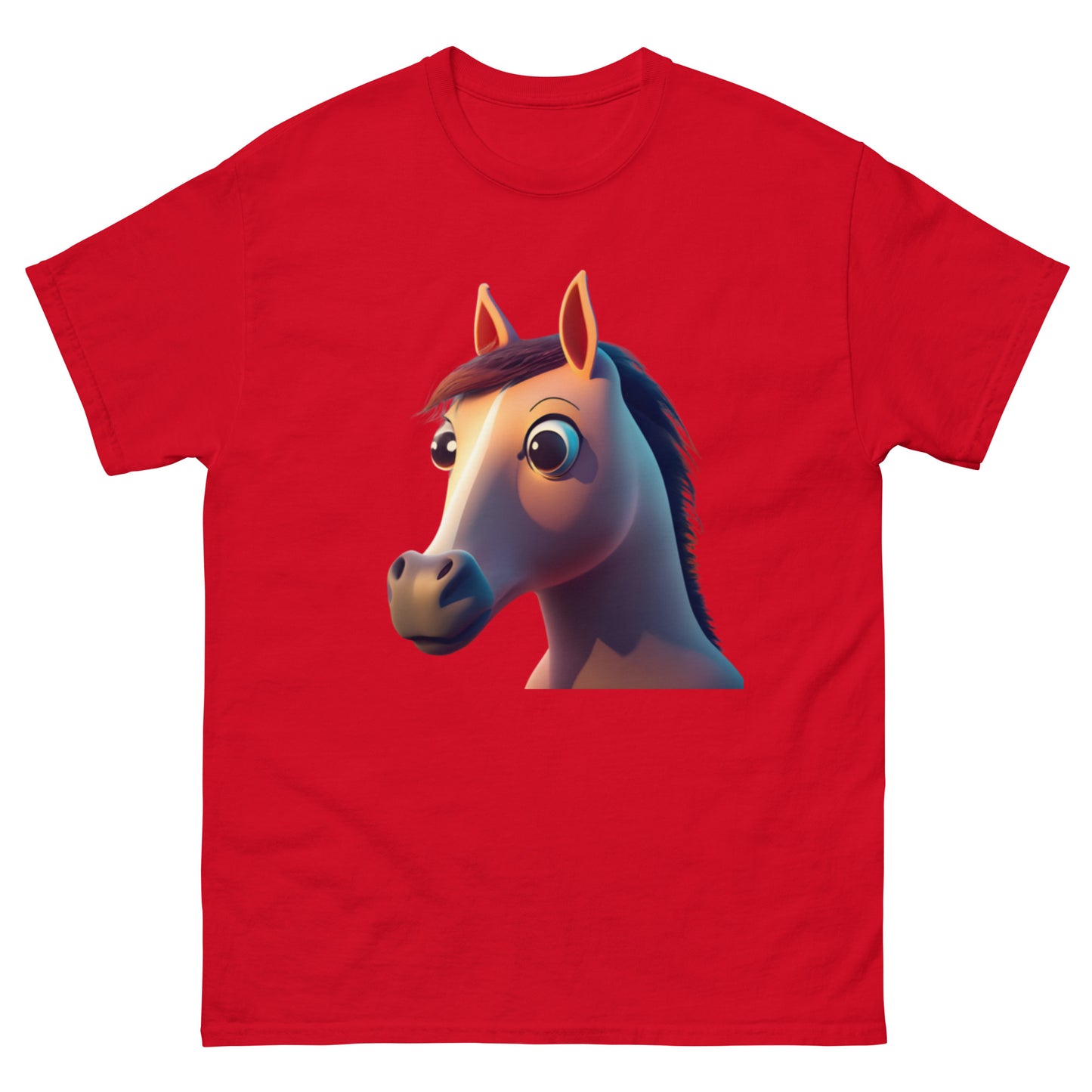Realistic Horse T-shirt for Style and Charm!