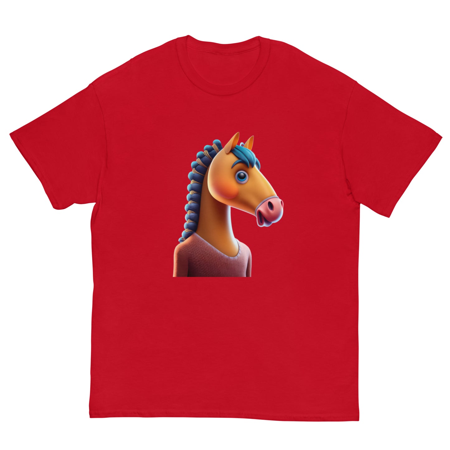 T-shirt | Spread Joy with Our Cute Horse with Braids