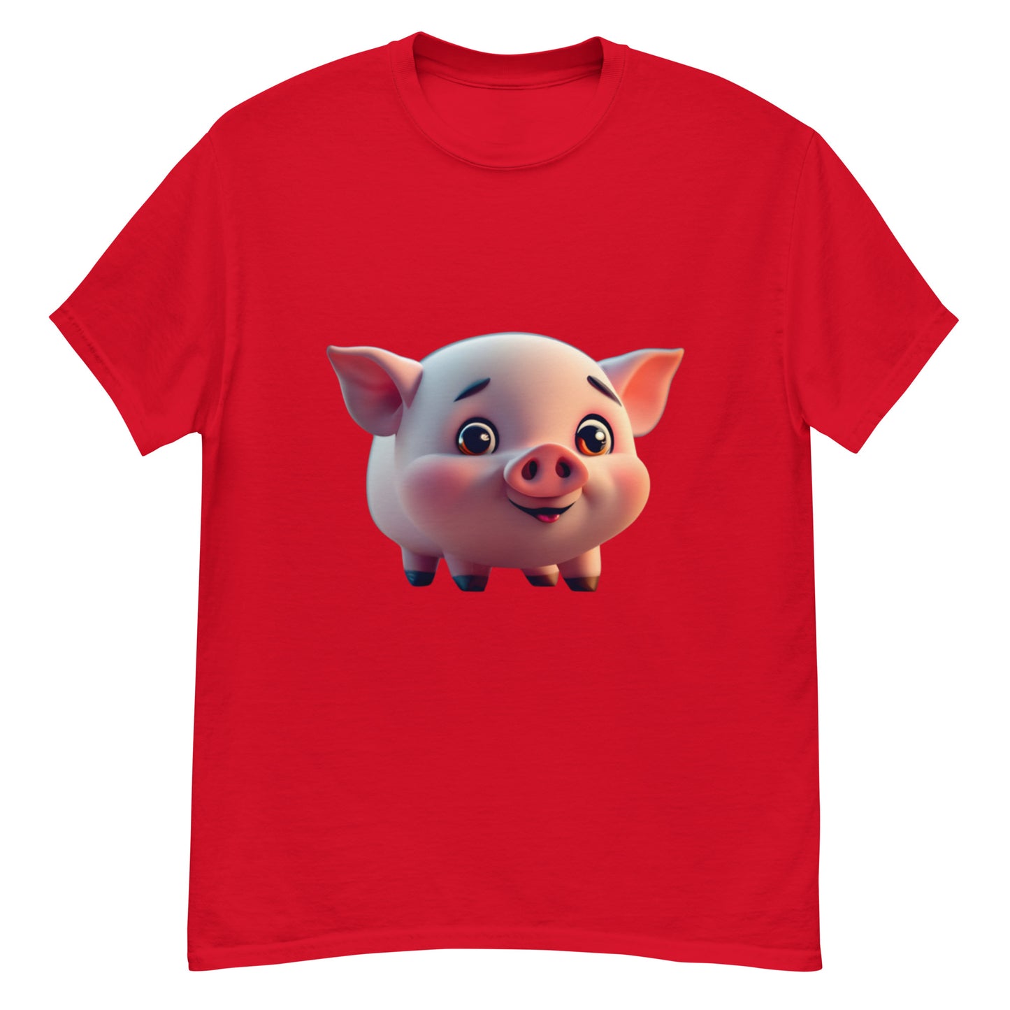 Funny Cartoon Pig T-Shirt - Spread Joy in Style!