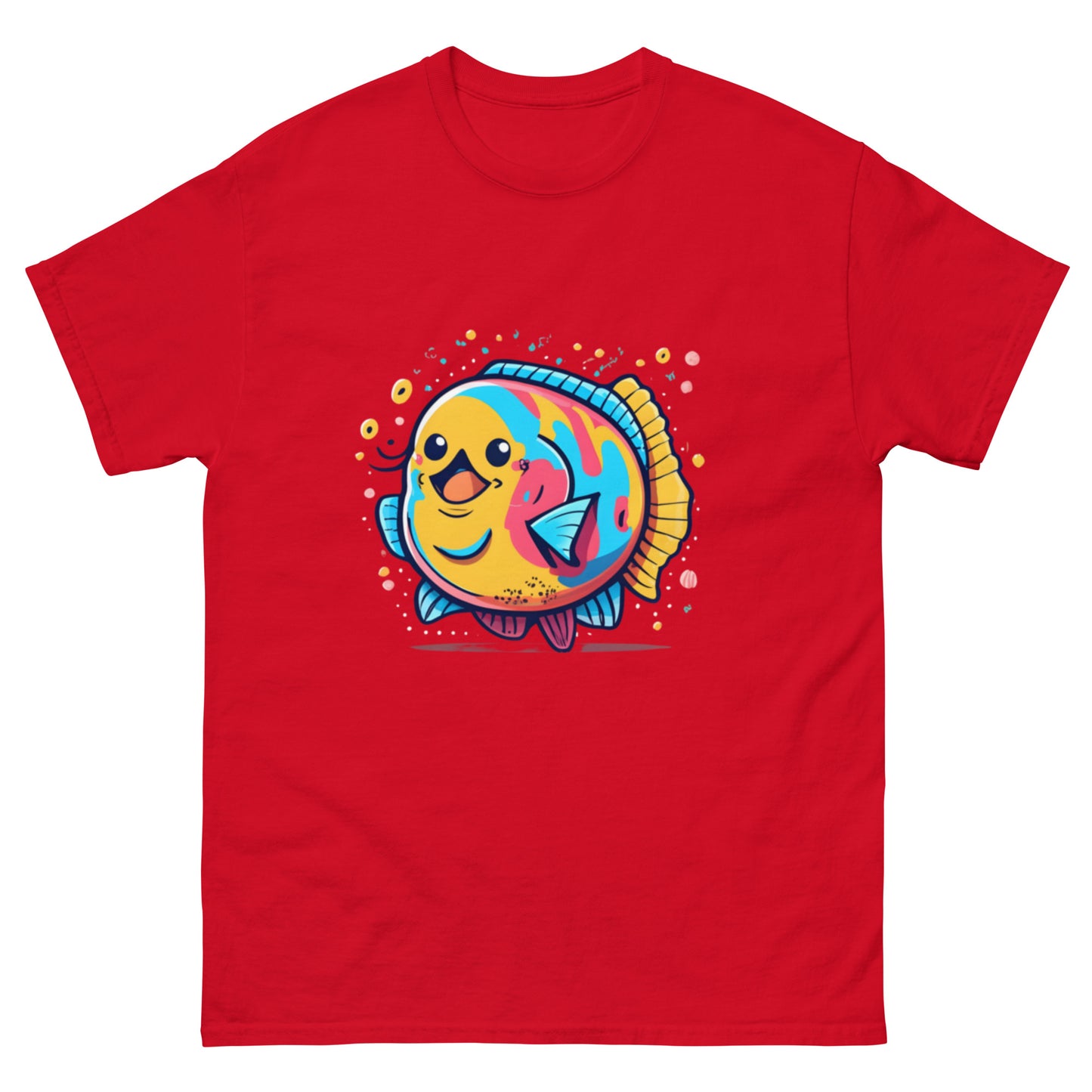 Funny Animated Fish T-shirt