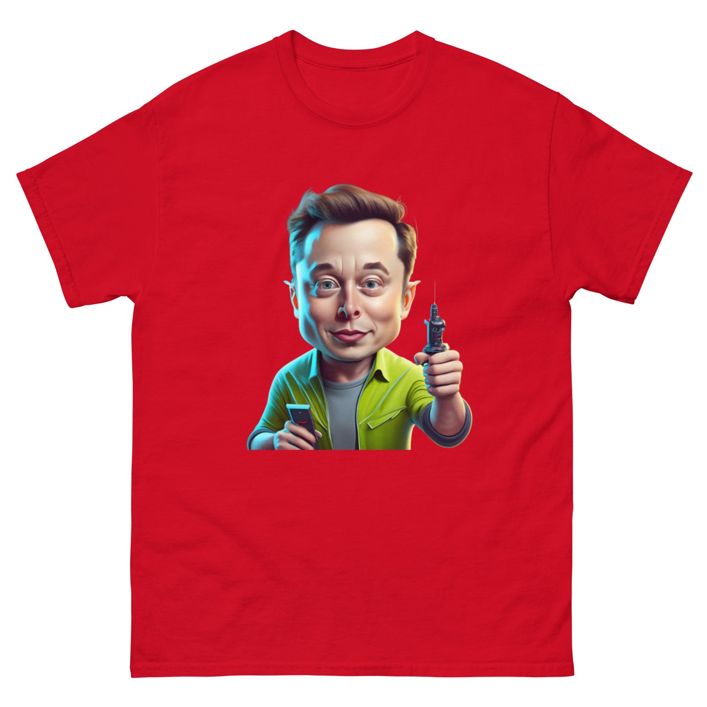 Cool Elon Musk T-Shirt - Funny Animated Design |