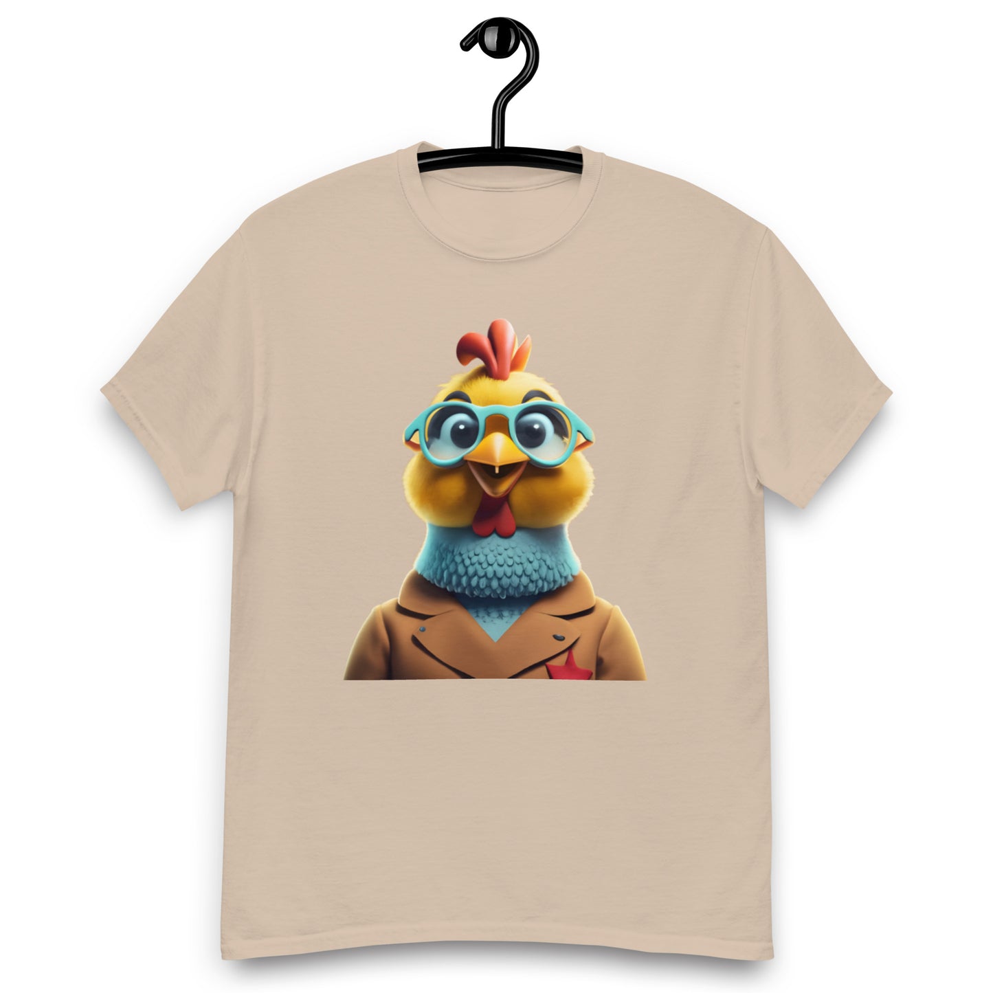 Cute Cartoon Chicken T-Shirt | Spread Joy with Our Crunchy Chicken!