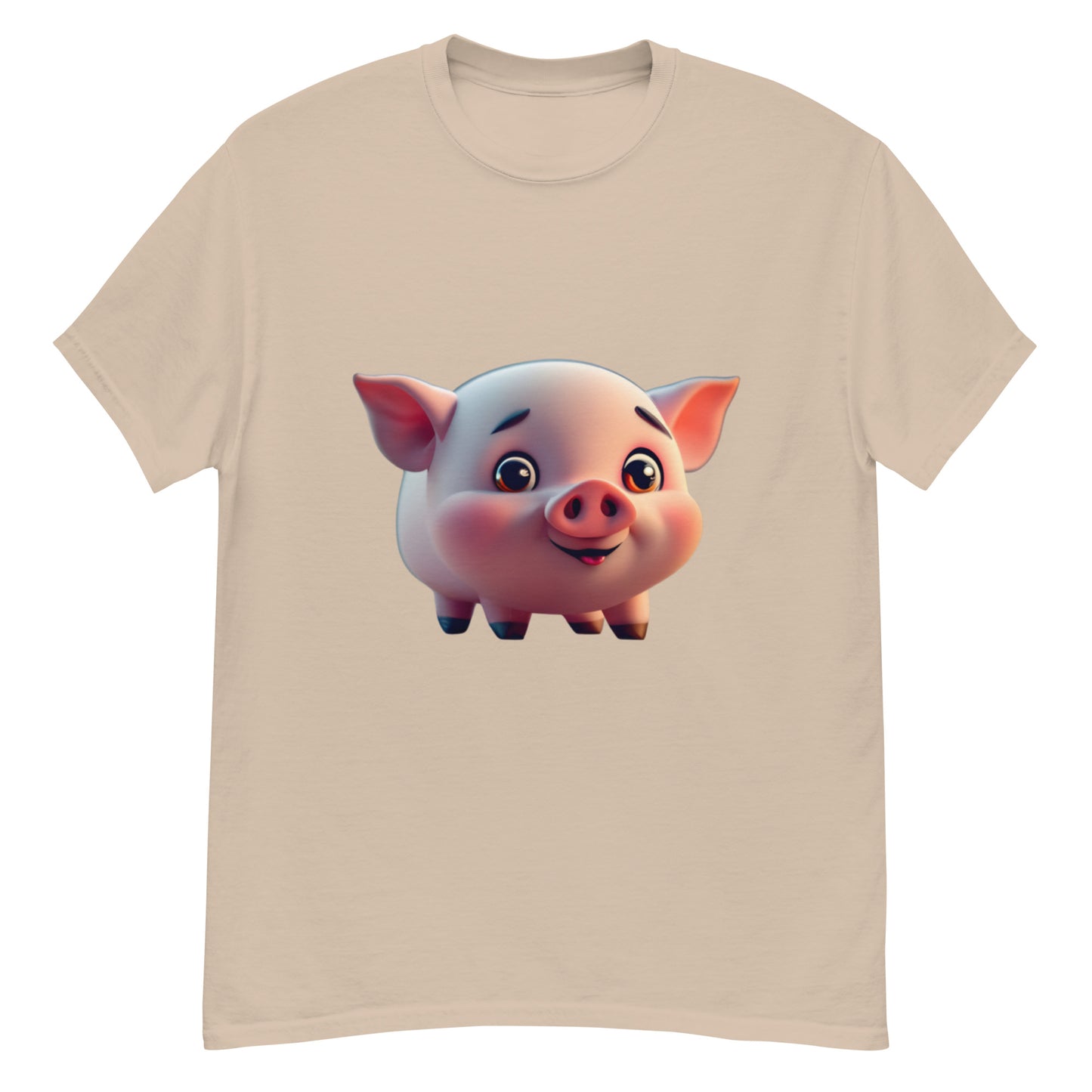Funny Cartoon Pig T-Shirt - Spread Joy in Style!