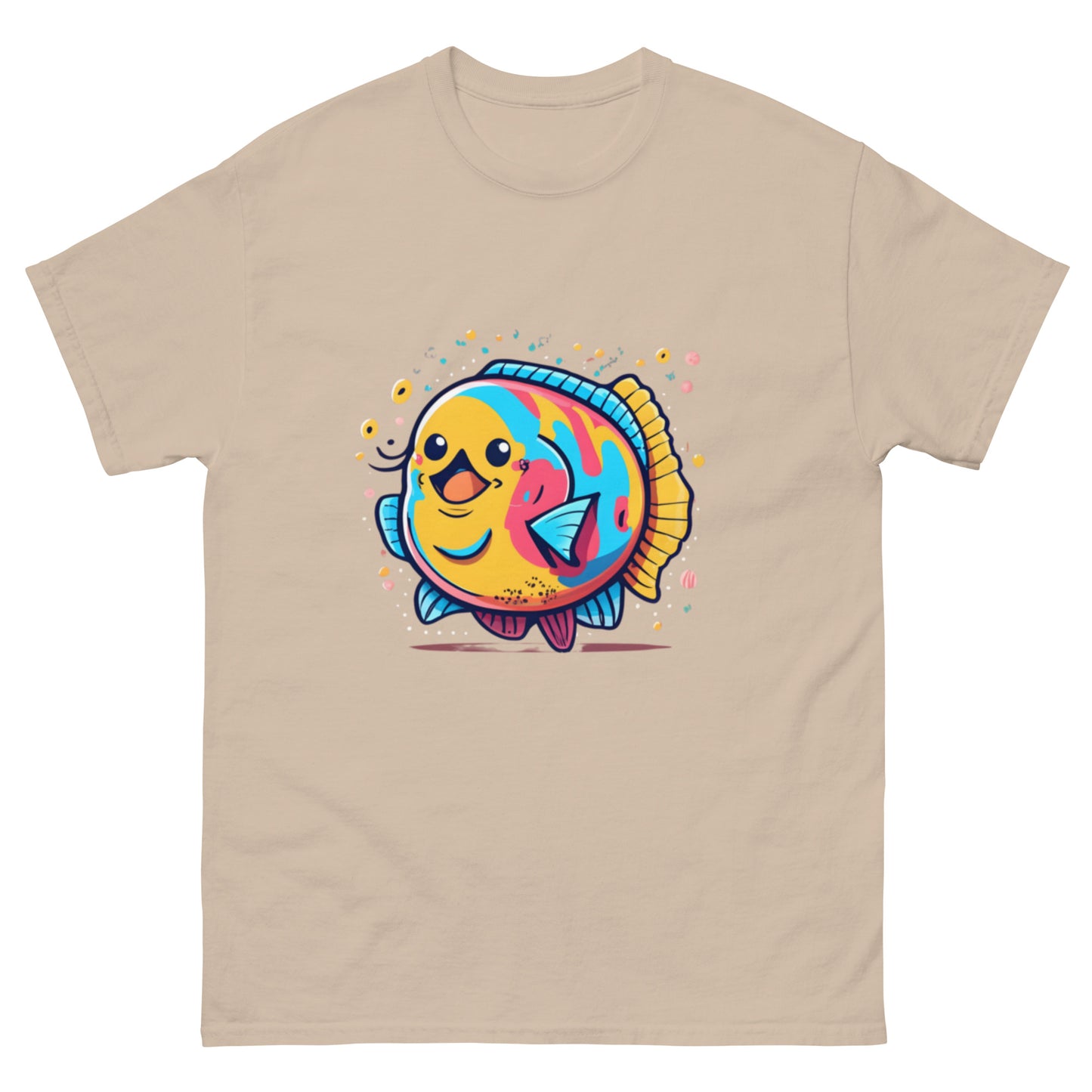 Funny Animated Fish T-shirt