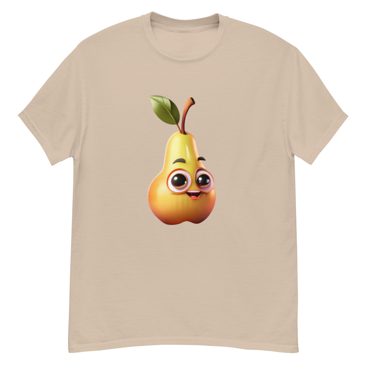 Cartoon Pear T-shirt for a Fruity Style