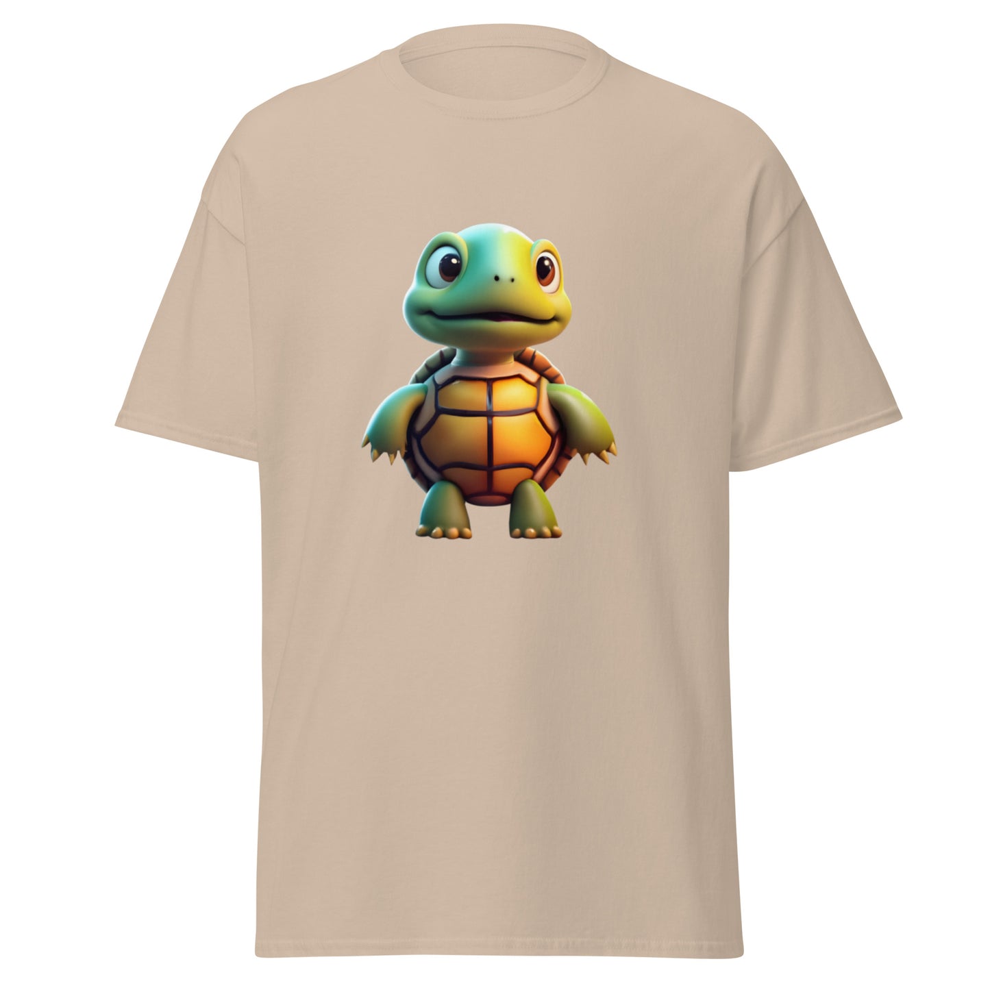 T-shirt with Animated Turtle