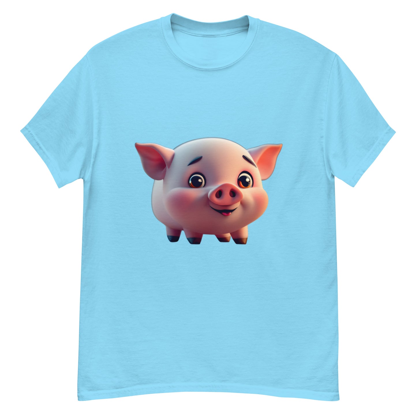 Funny Cartoon Pig T-Shirt - Spread Joy in Style!