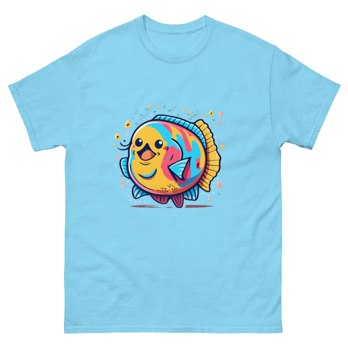 Funny Animated Fish T-shirt
