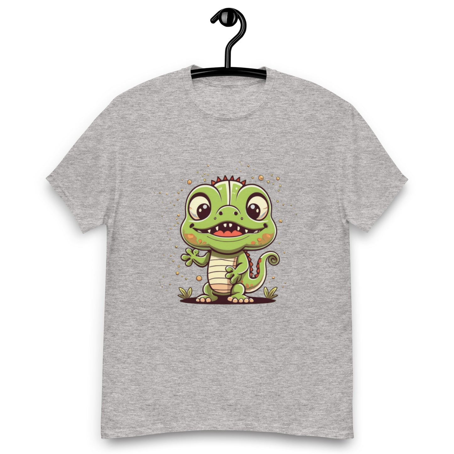 Vibrant Green Lizard T-Shirt | Unique animal design