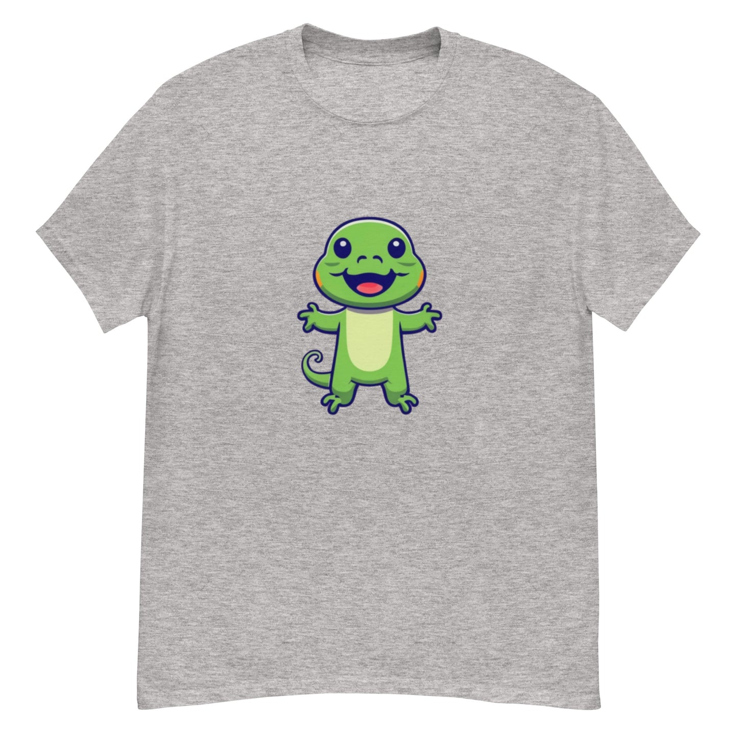 Green Little Lizard T-shirt | Unique animal design