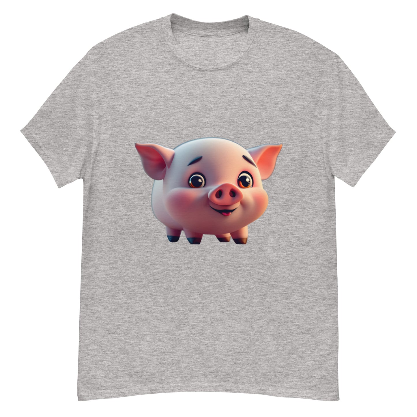 Funny Cartoon Pig T-Shirt - Spread Joy in Style!