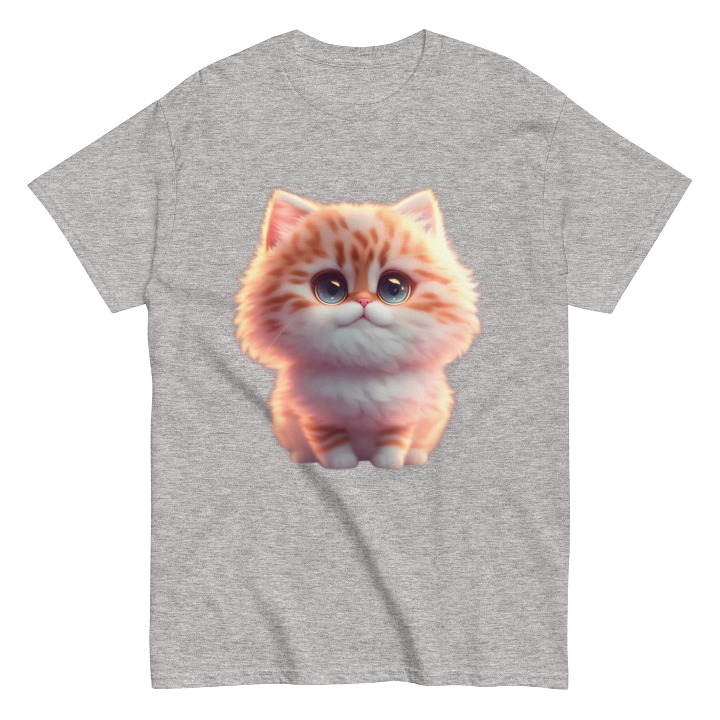 T-shirt with Animated Cat