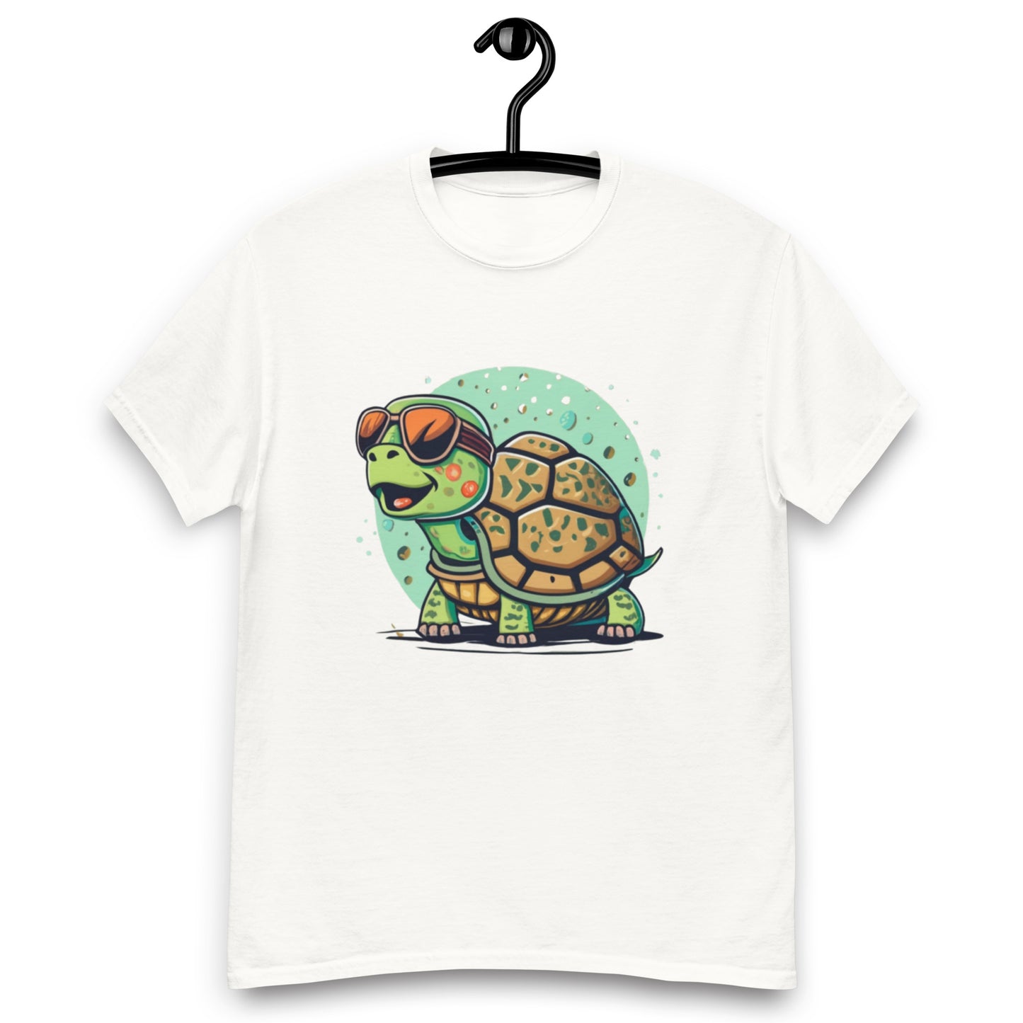 Stick Ut från Mängden med Vår Coola Gröna Sköldpadda T-shirt