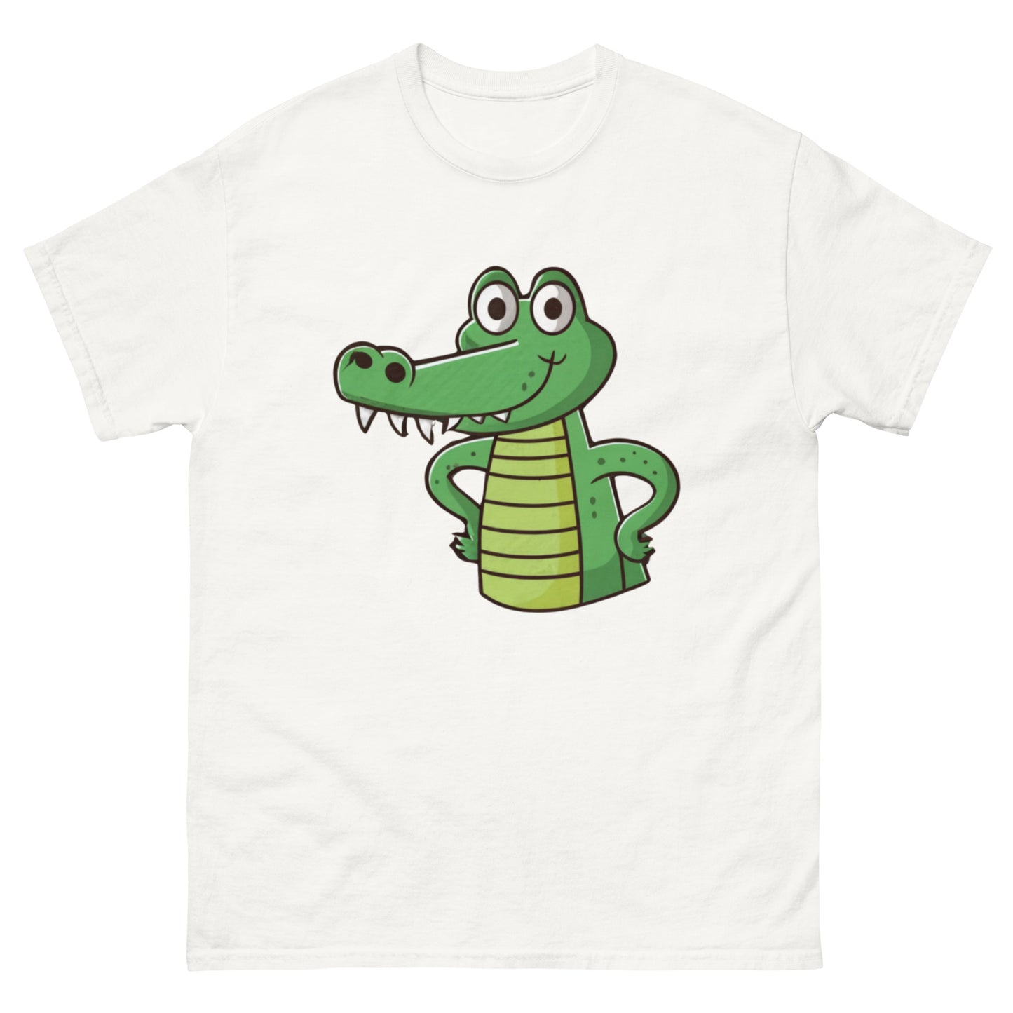 T-shirt Tecknad Krokodil | Unik Djurdesign
