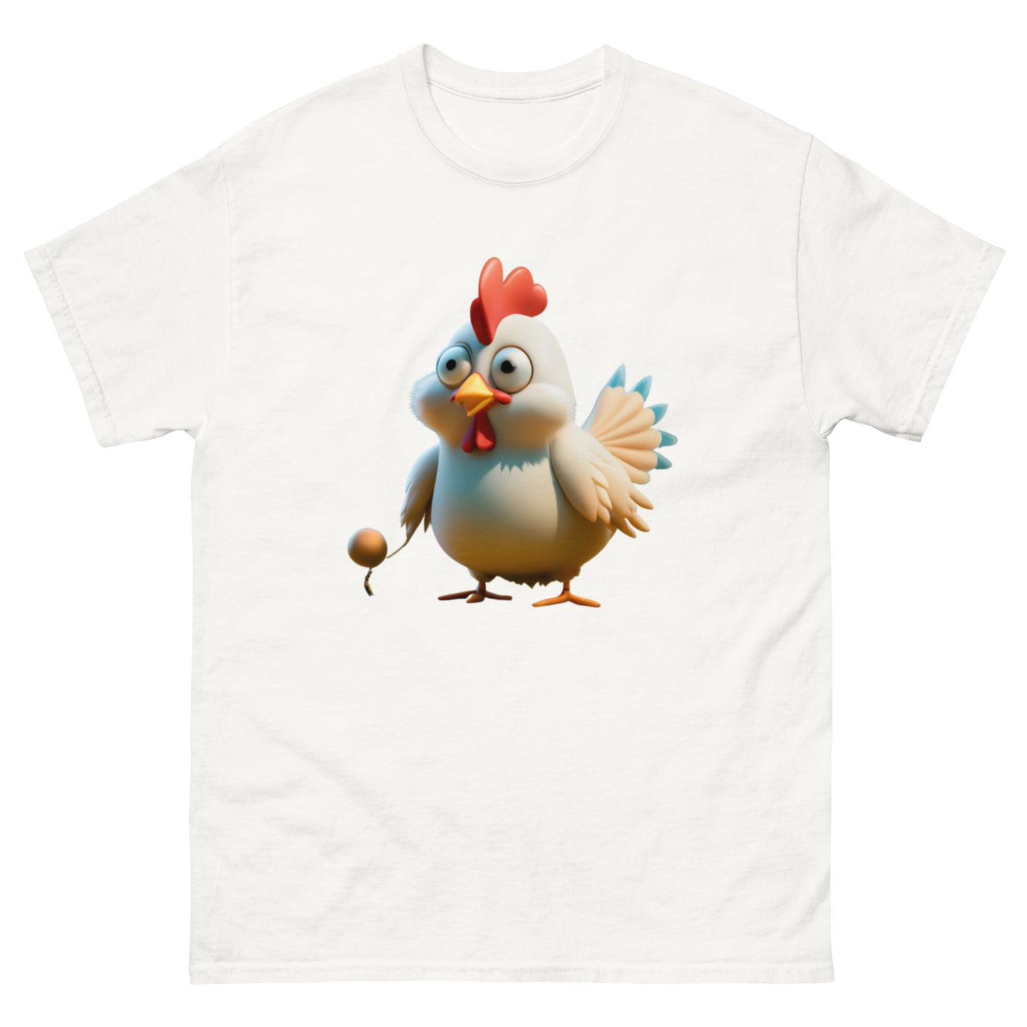 Rocka Din Stil med Vår Coola Tecknade Höna T-shirt!