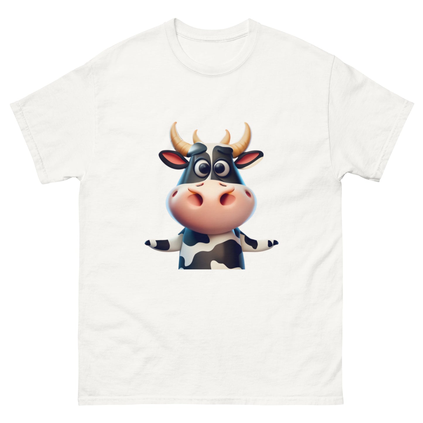 Bedårande Tecknade Tjurt-T-shirt!"