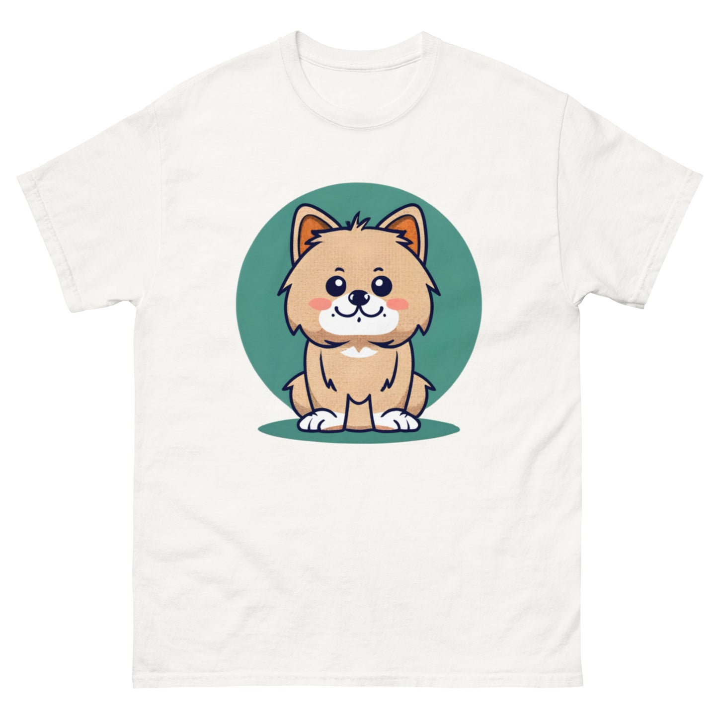 Söt Animerad Hund T-shirt | Gojgoj
