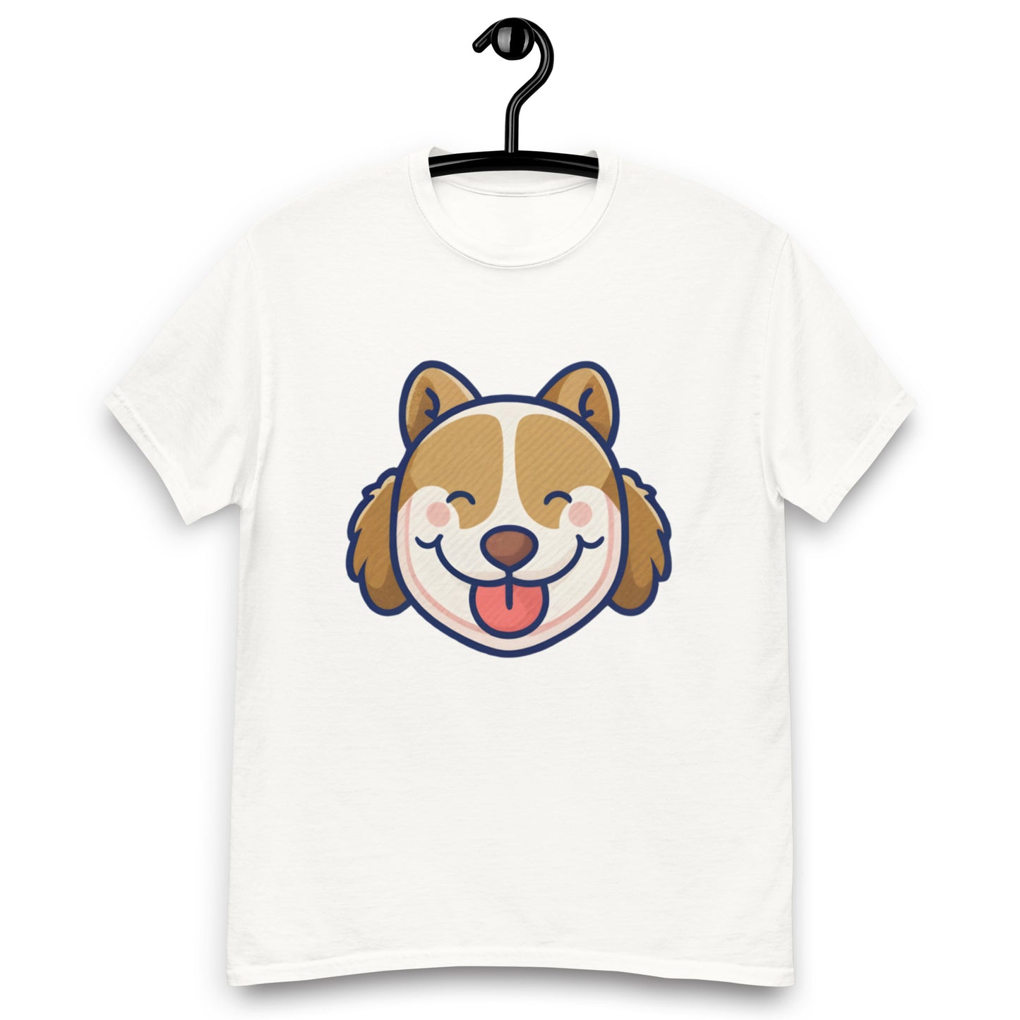 Nöjd Hund T-shirt | Sprid Glädje med Vår Glada Valp!