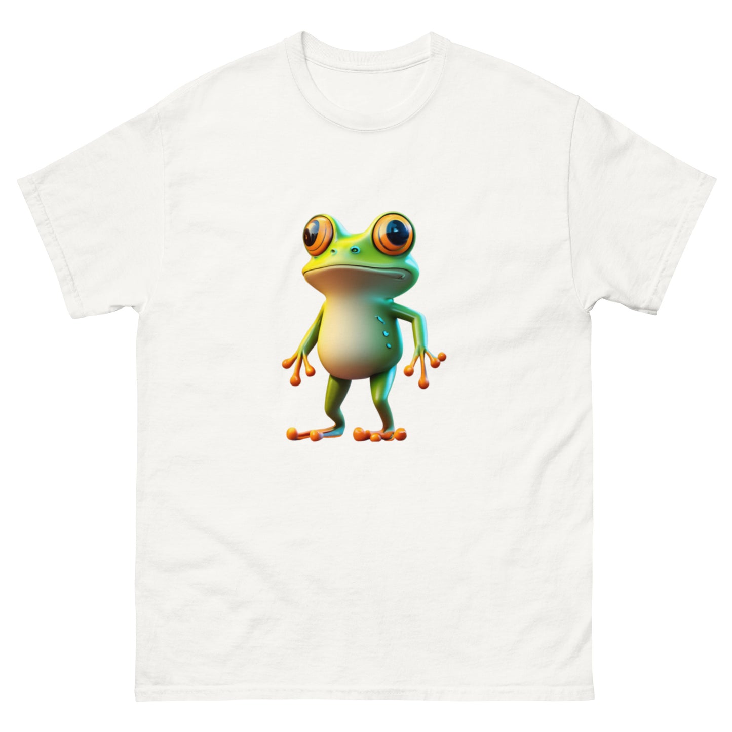 T-shirt med Animerad Groda - Unik Design för Grodälskare