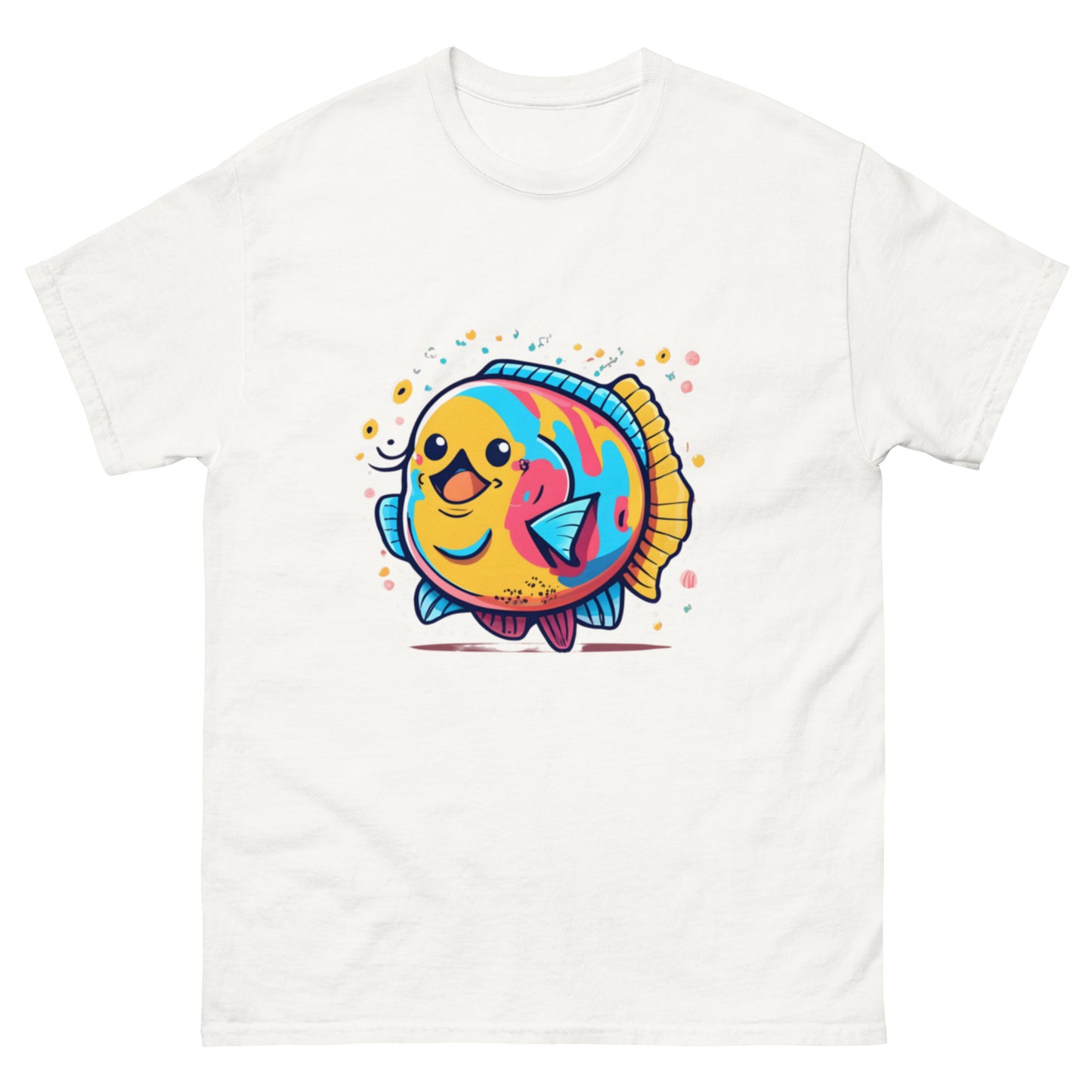 Funny Animated Fish T-shirt