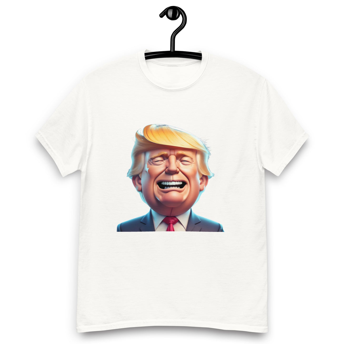 Rolig Donald Trump T-shirt - Unik Tecknad Design | Perfekt Presentidé