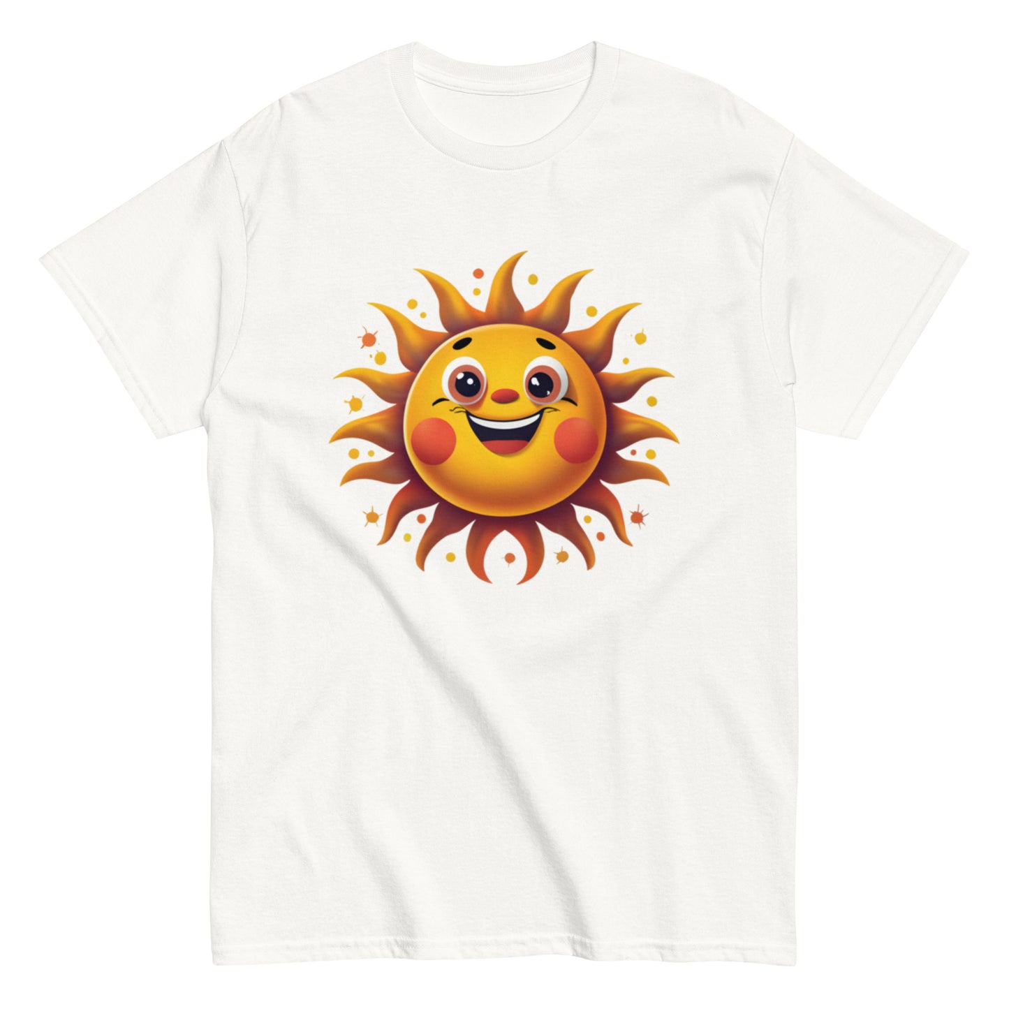 Rolig Animerad Sol T-shirt