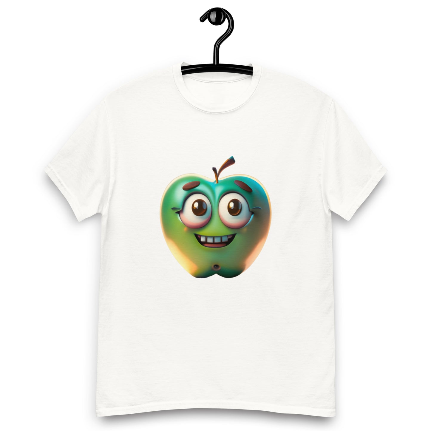 Fräsch T-shirt med Grönt Äpple