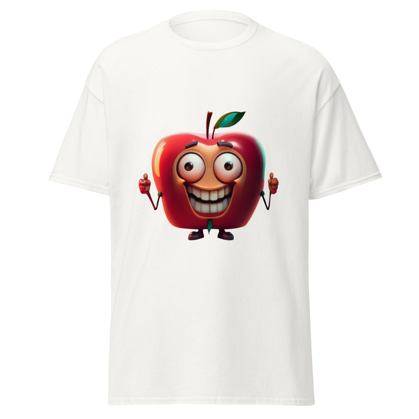 Stylish T-shirt with Red Apple