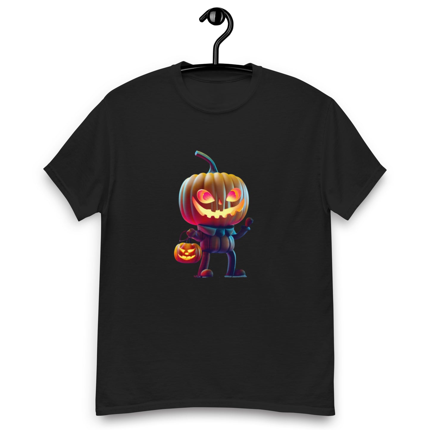 Halloween T-shirt med Pumpalykta