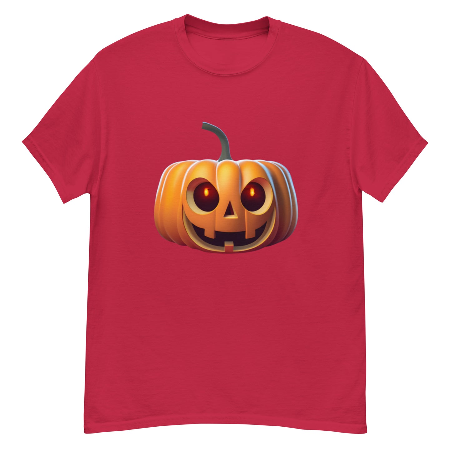 Halloween T-shirt med Skrämmande Pumpa