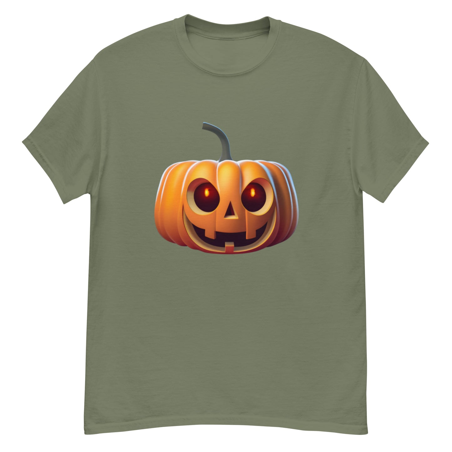 Halloween T-shirt med Skrämmande Pumpa