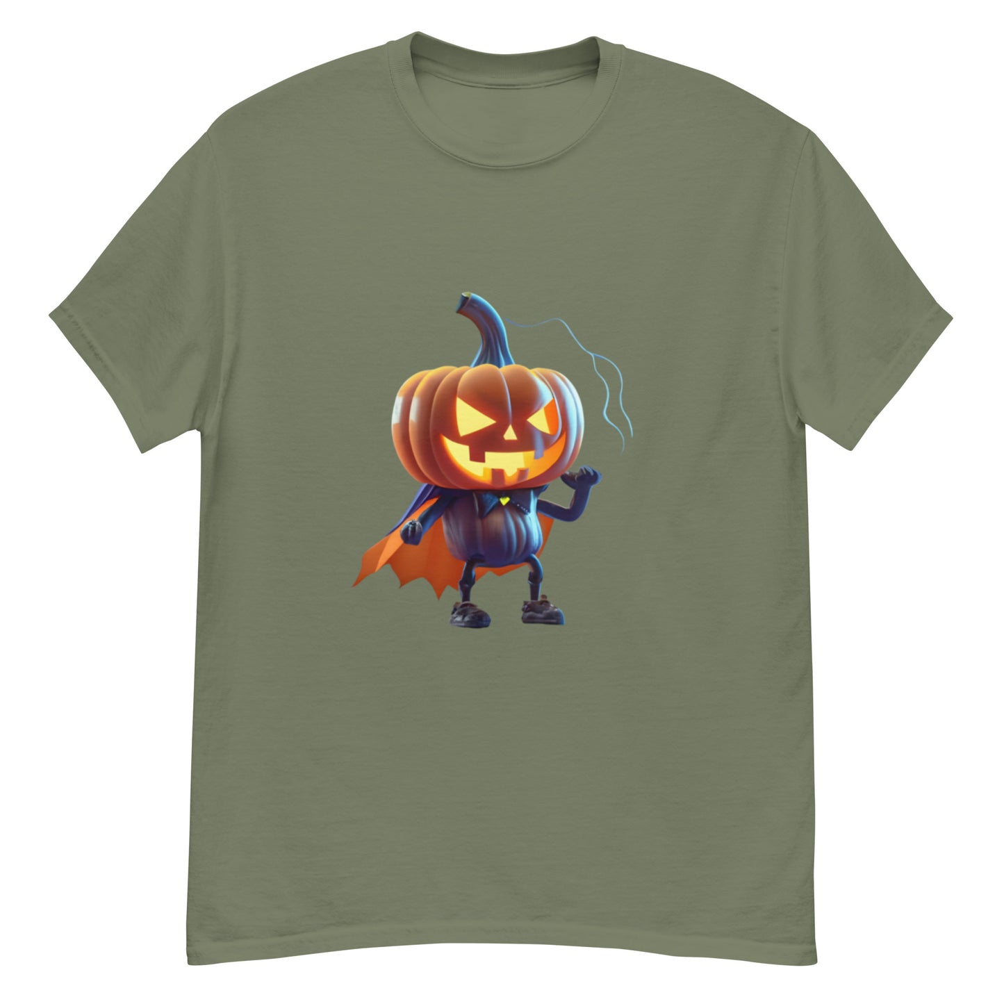 T-shirt med Läskig Halloween Pumpa