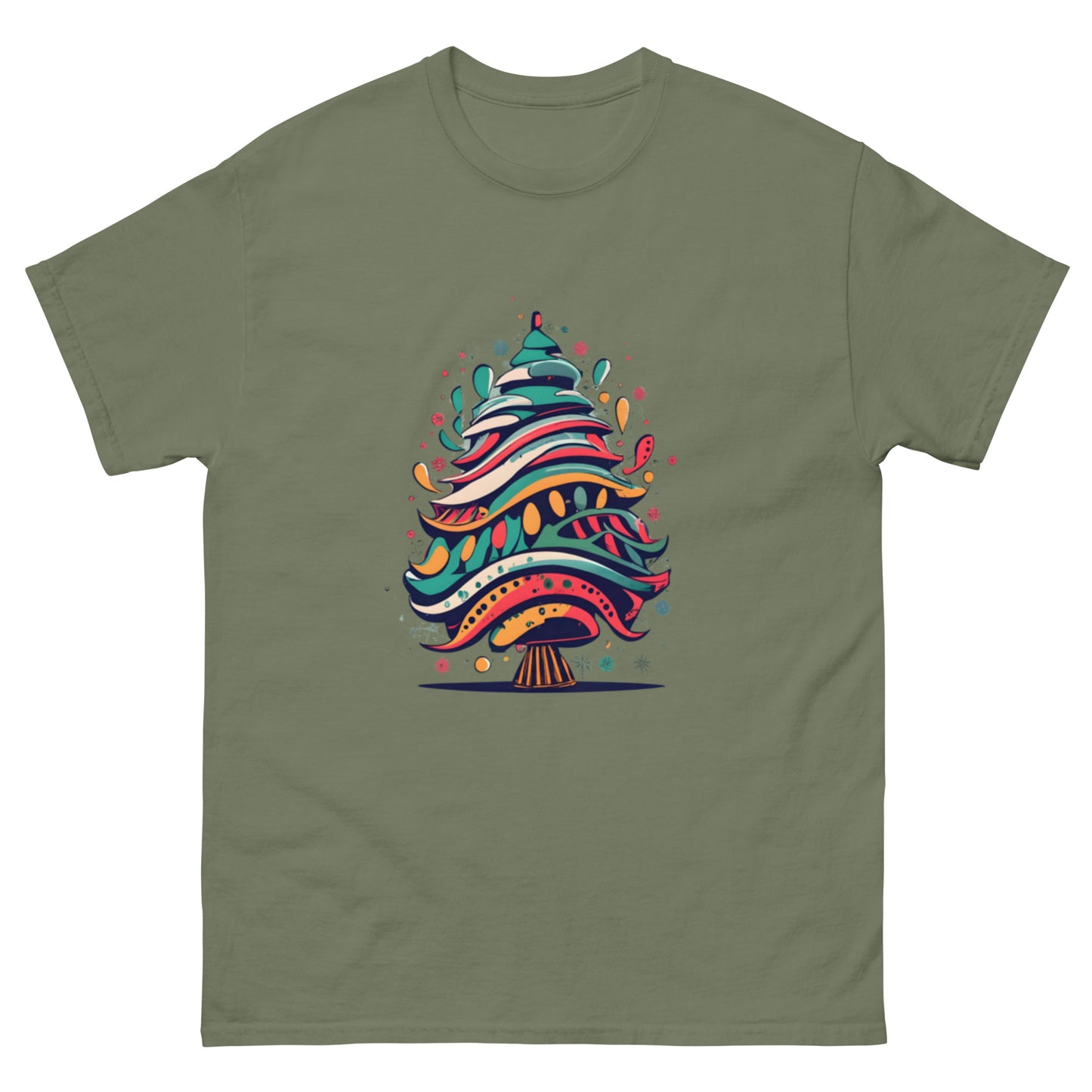 Animated Christmas Tree T-Shirt for the Whole Family
