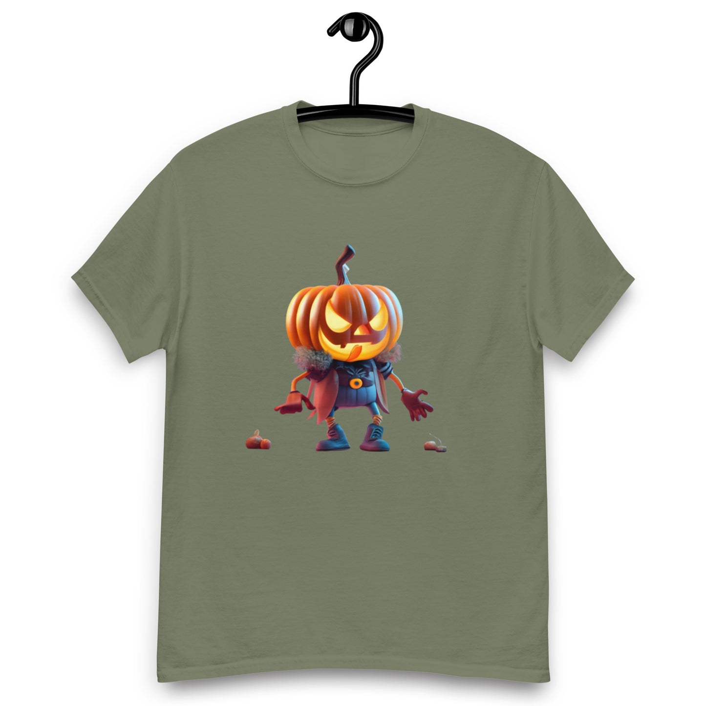 Unik T-shirt med Halloween Pumpa