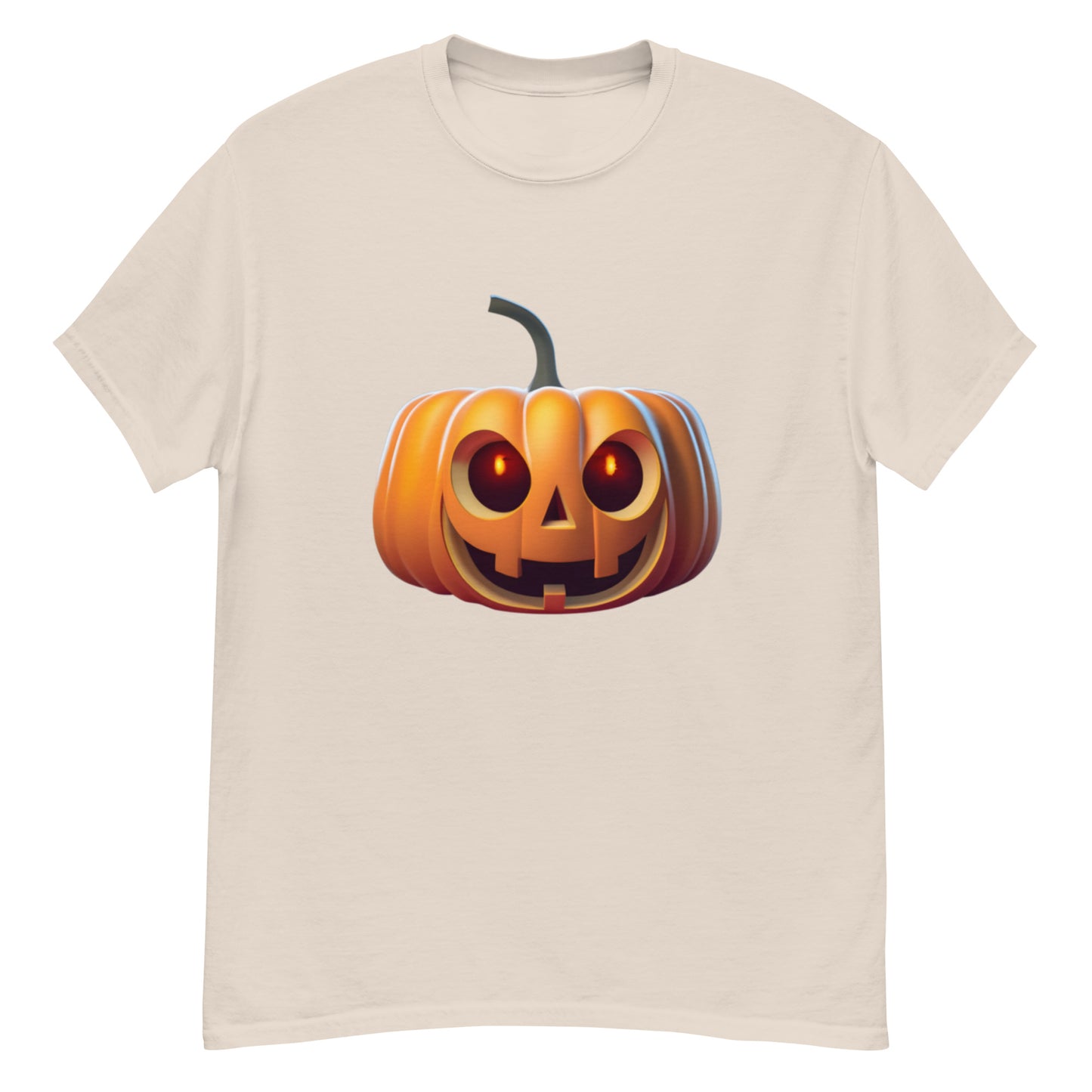 Halloween T-shirt med Skrämmande Pumpa