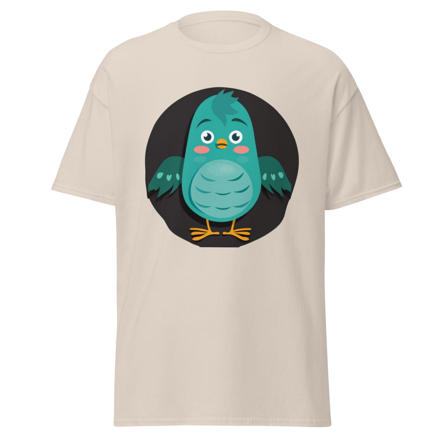 Animerad Fågel T-shirt