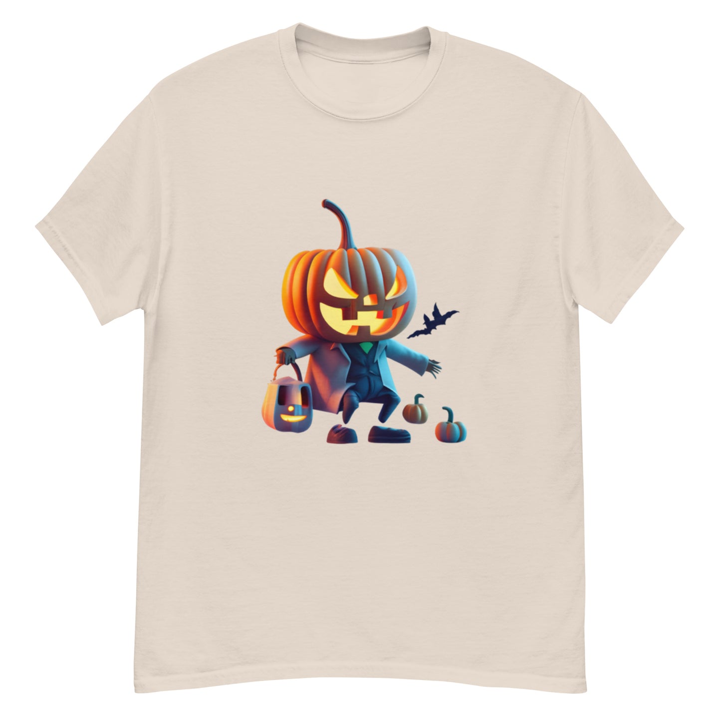 Halloween Pumpa T-shirt – Perfekt för En Skrämmande och Stilig Look