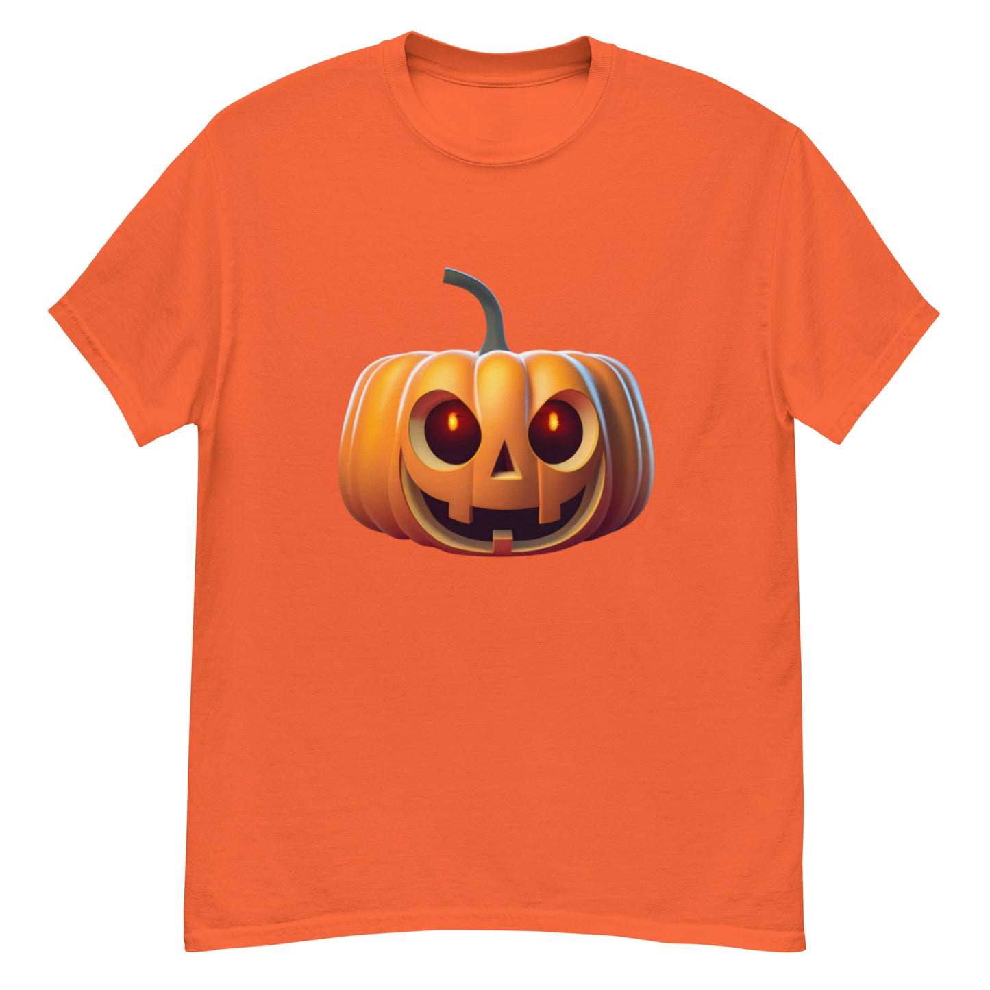 Halloween T-shirt med Skrämmande Pumpa