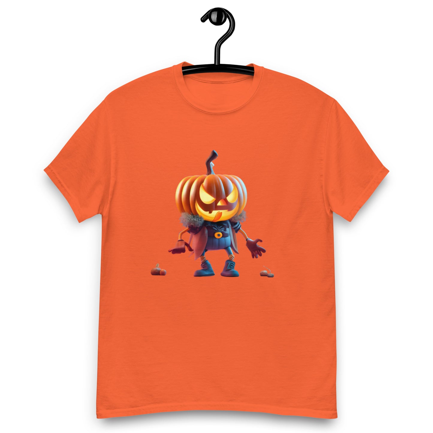 Unik T-shirt med Halloween Pumpa