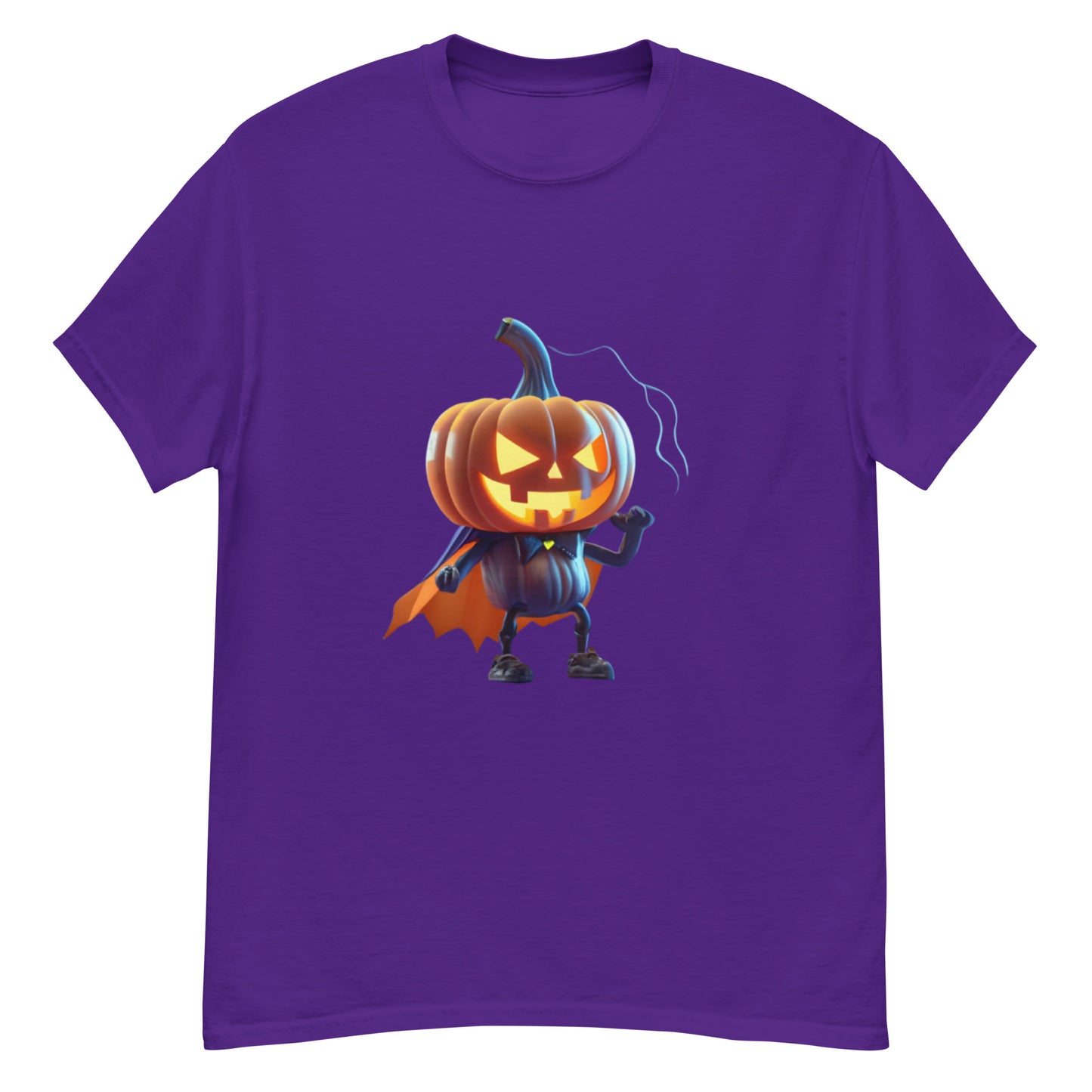 T-shirt med Läskig Halloween Pumpa