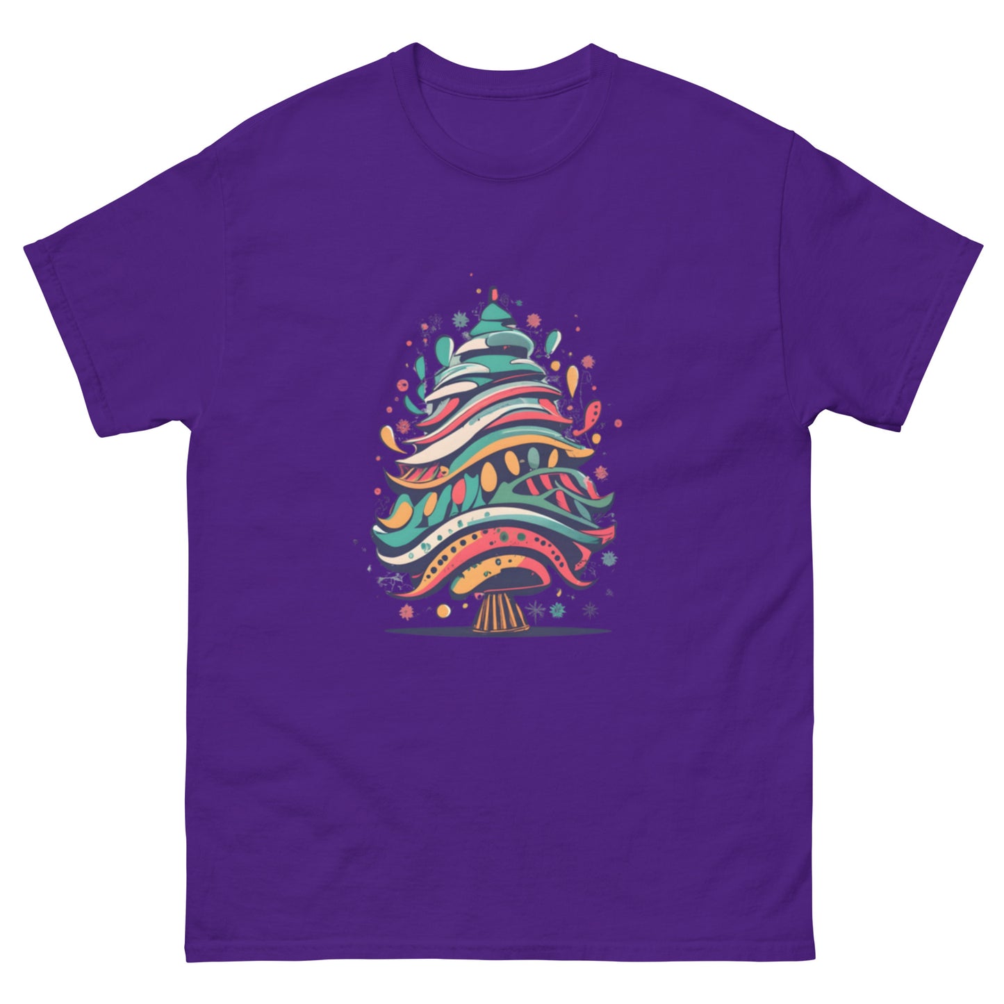 Animated Christmas Tree T-Shirt for the Whole Family