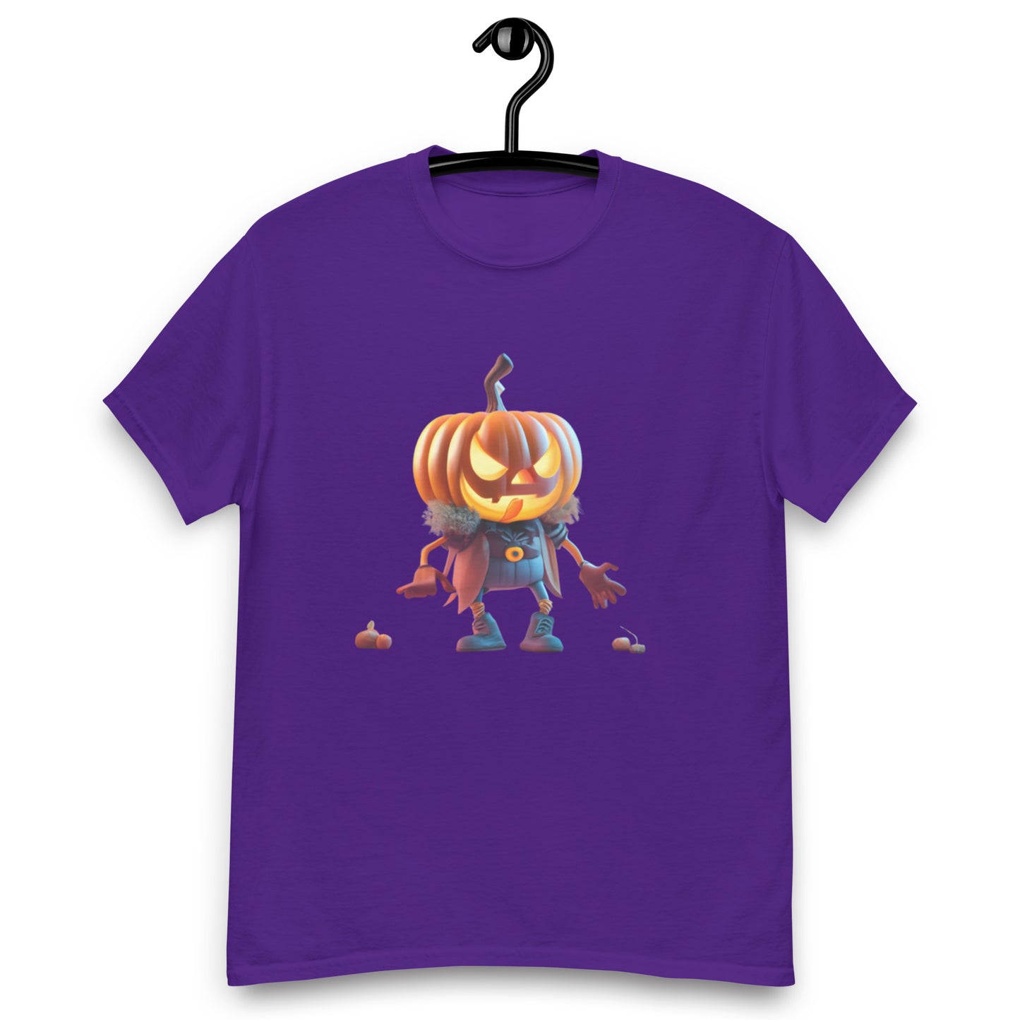 Unik T-shirt med Halloween Pumpa
