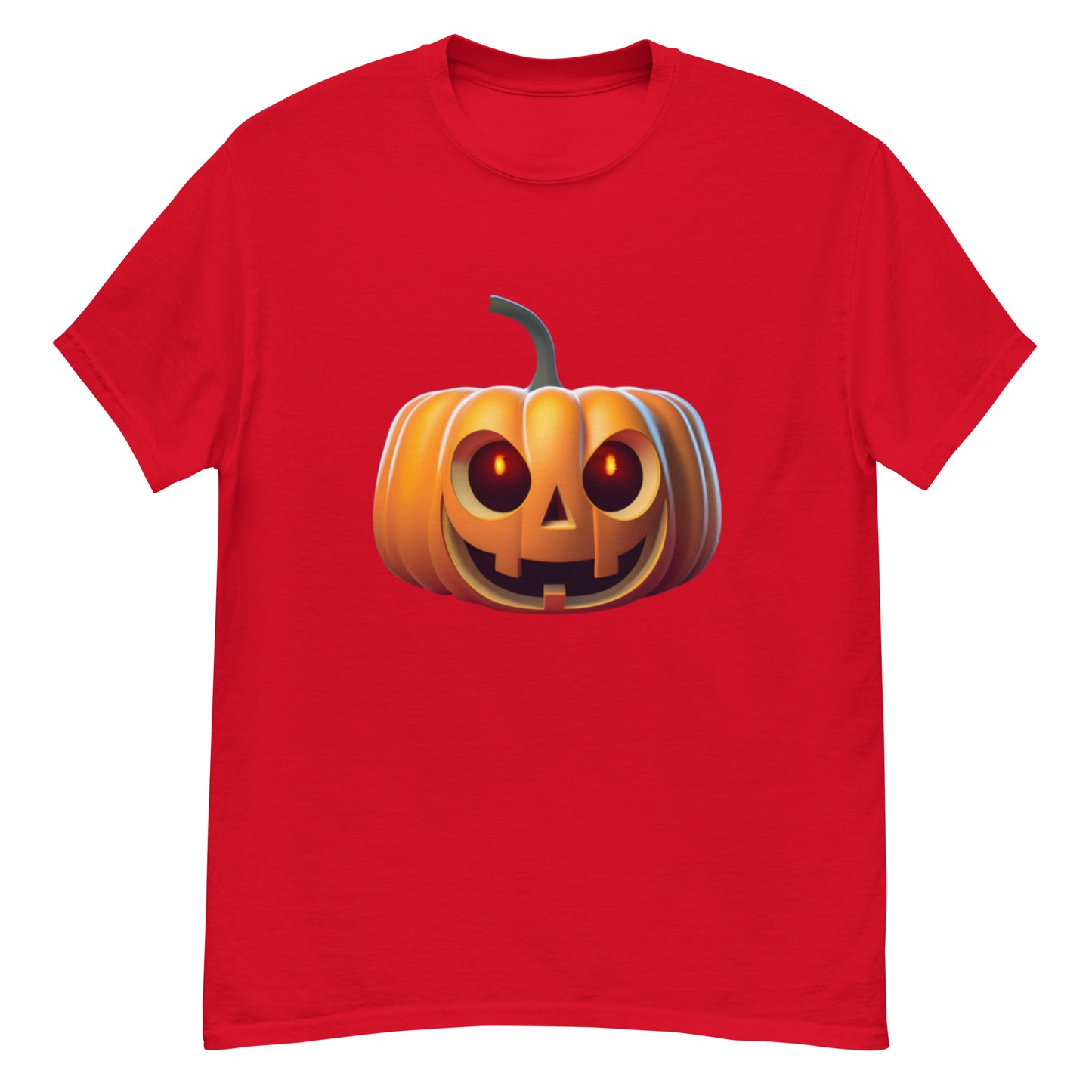 Halloween T-shirt med Skrämmande Pumpa